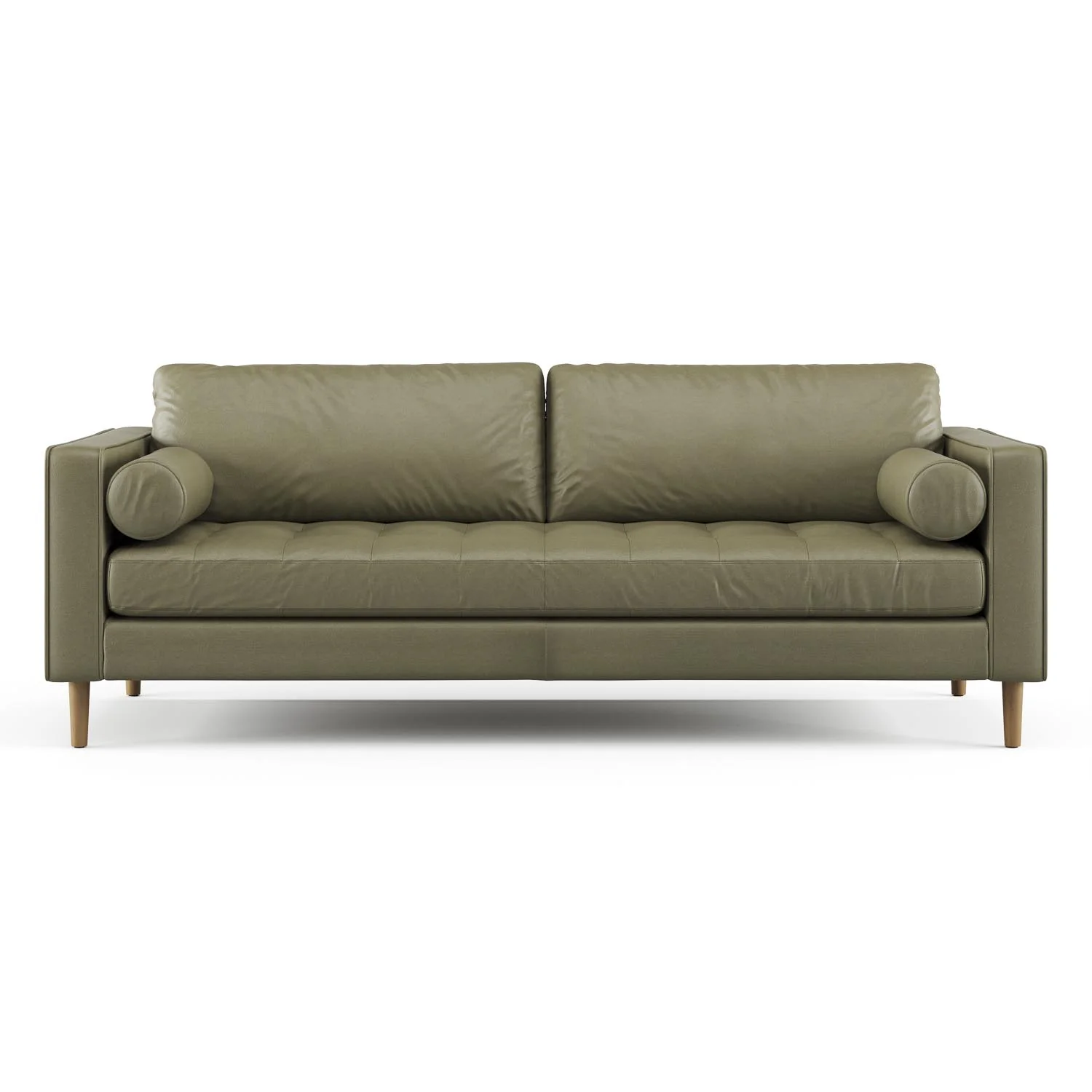 Palo Sofa | 3+ Seater Italian Leather Sofa (7 feet) - Image 14
