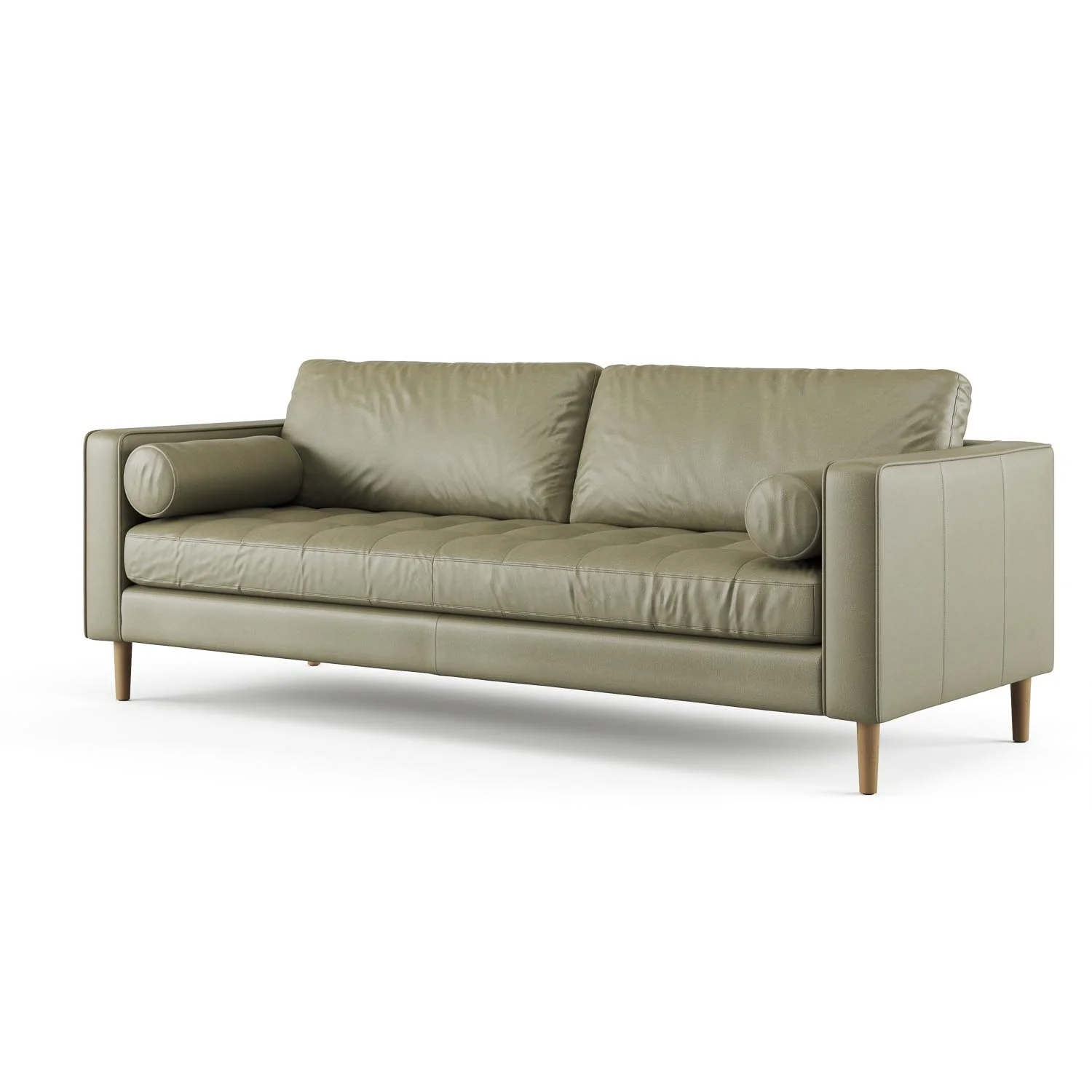 Palo Sofa | 3+ Seater Italian Leather Sofa (7 feet) - Image 16