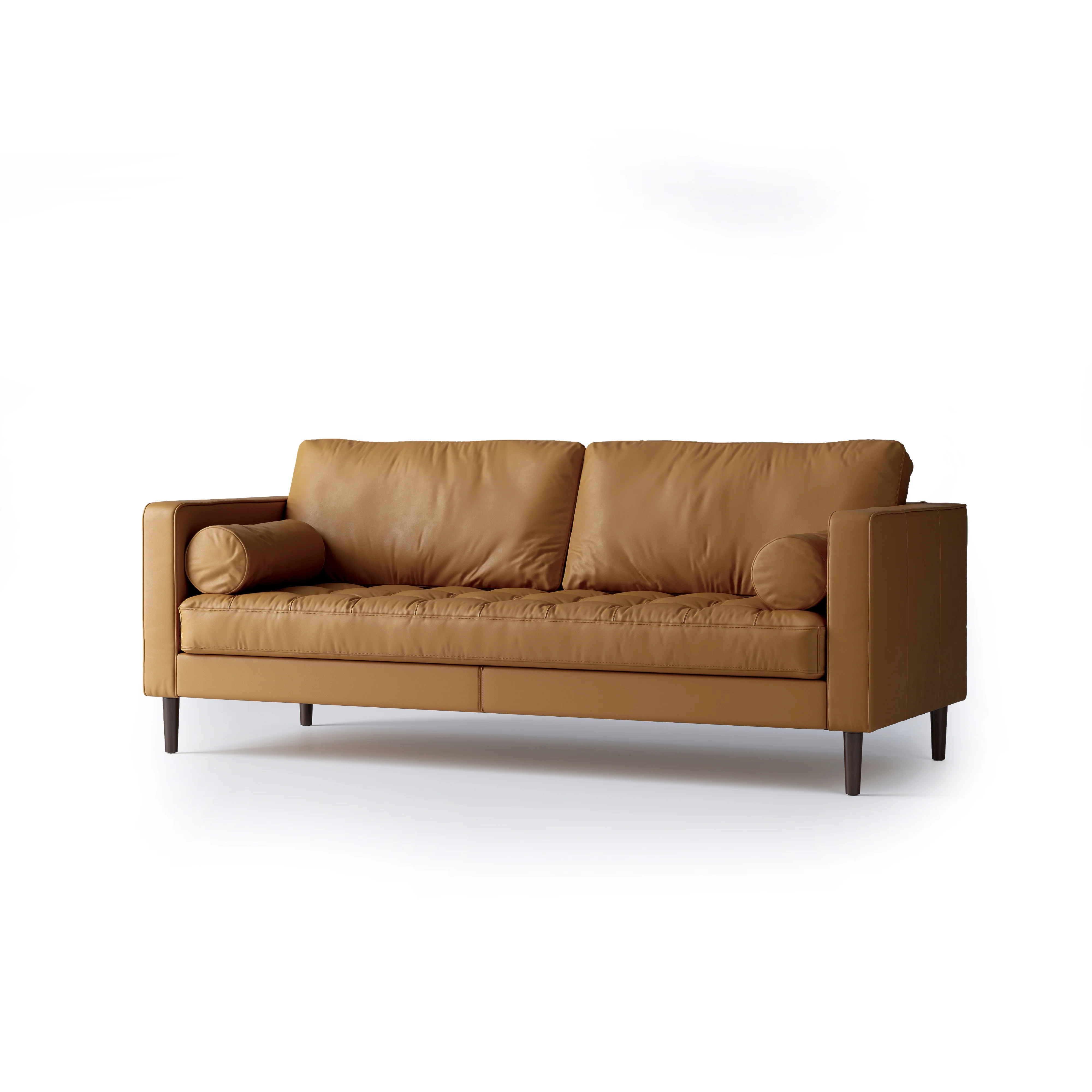 Palo Sofa | 3+ Seater Italian Leather Sofa (7 feet) - Image 18