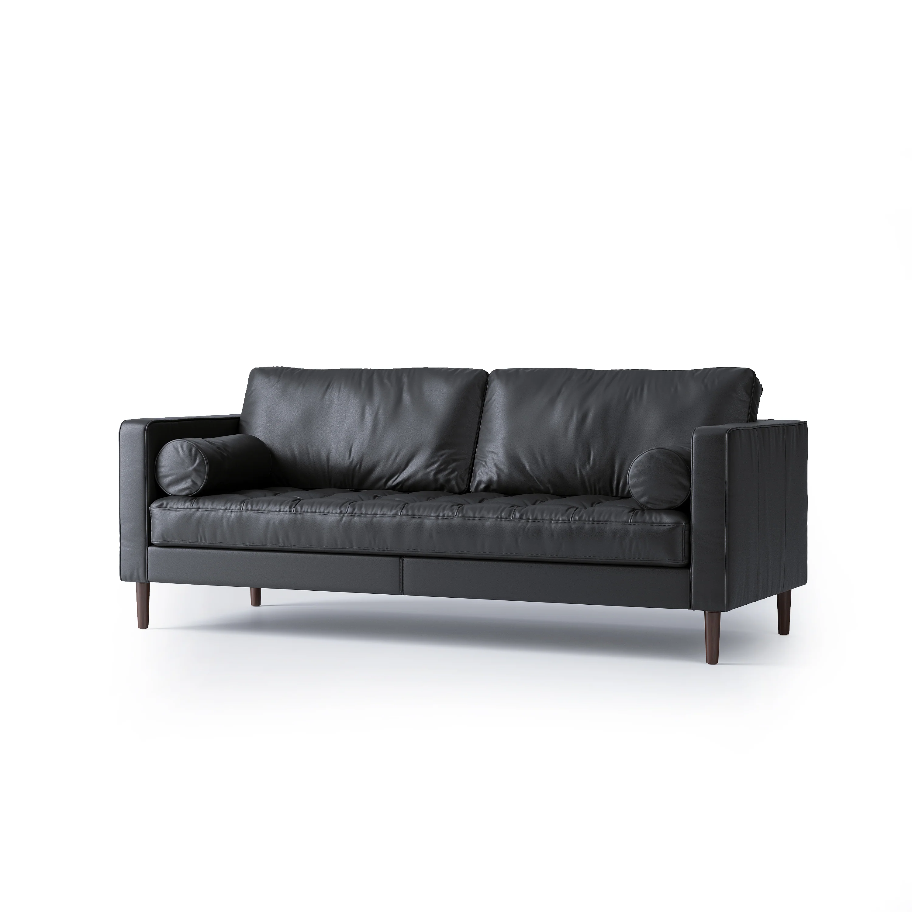 Palo Sofa | 3+ Seater Italian Leather Sofa (7 feet) - Image 22