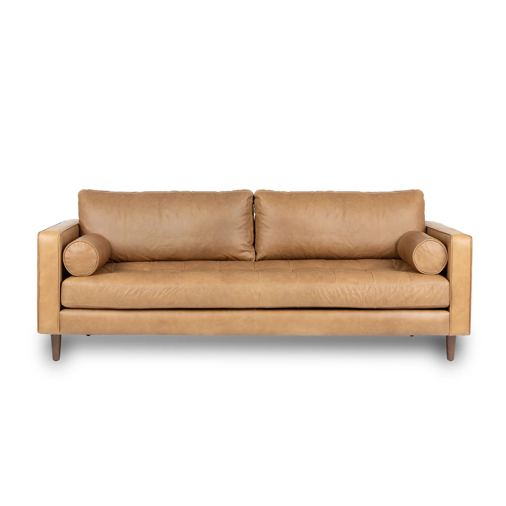 Palo Sofa | 3+ Seater Italian Leather Sofa (7 feet) - Image 25