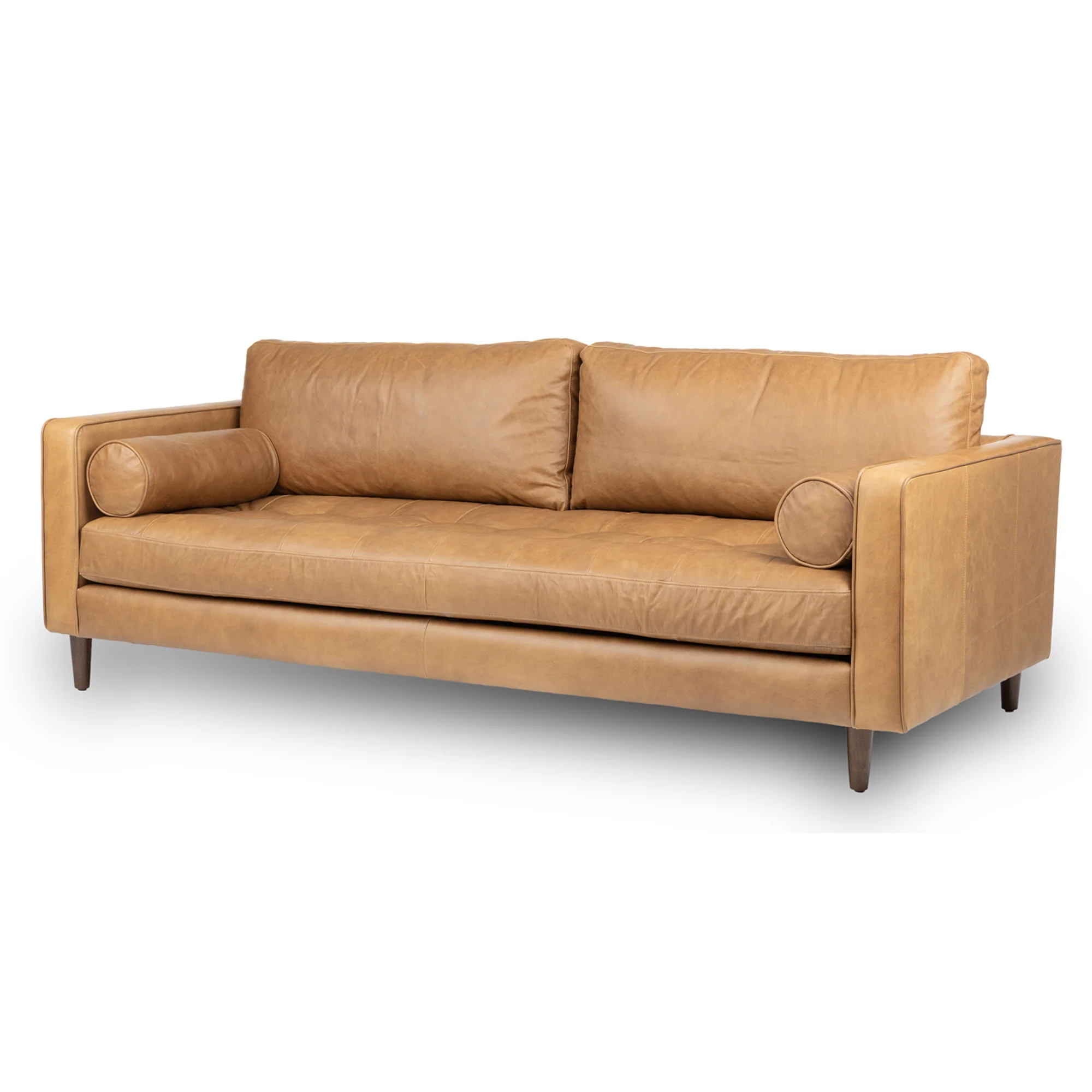 Palo Sofa | 3+ Seater Italian Leather Sofa (7 feet) - Image 27