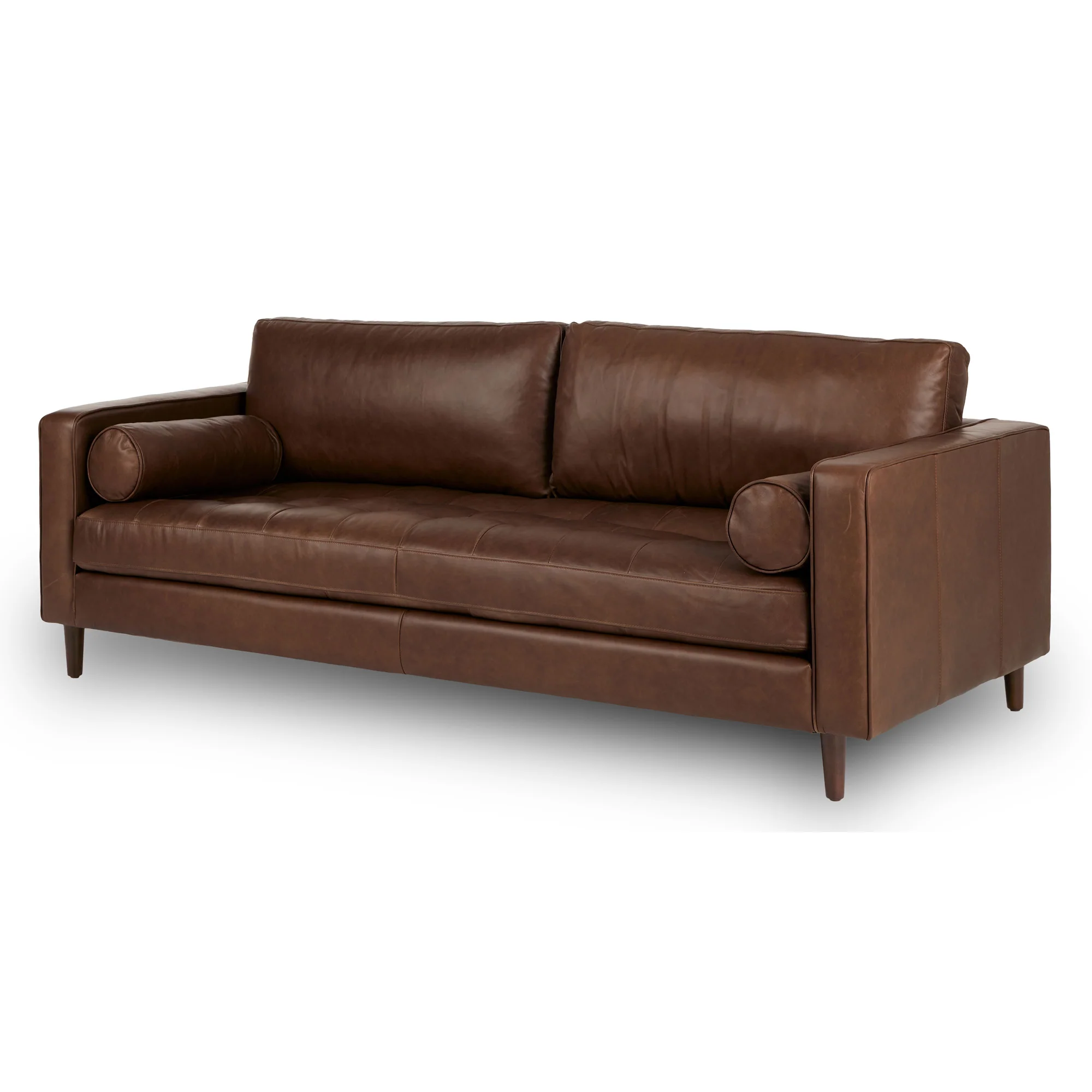 Palo Sofa | 3+ Seater Italian Leather Sofa (7 feet) - Image 32