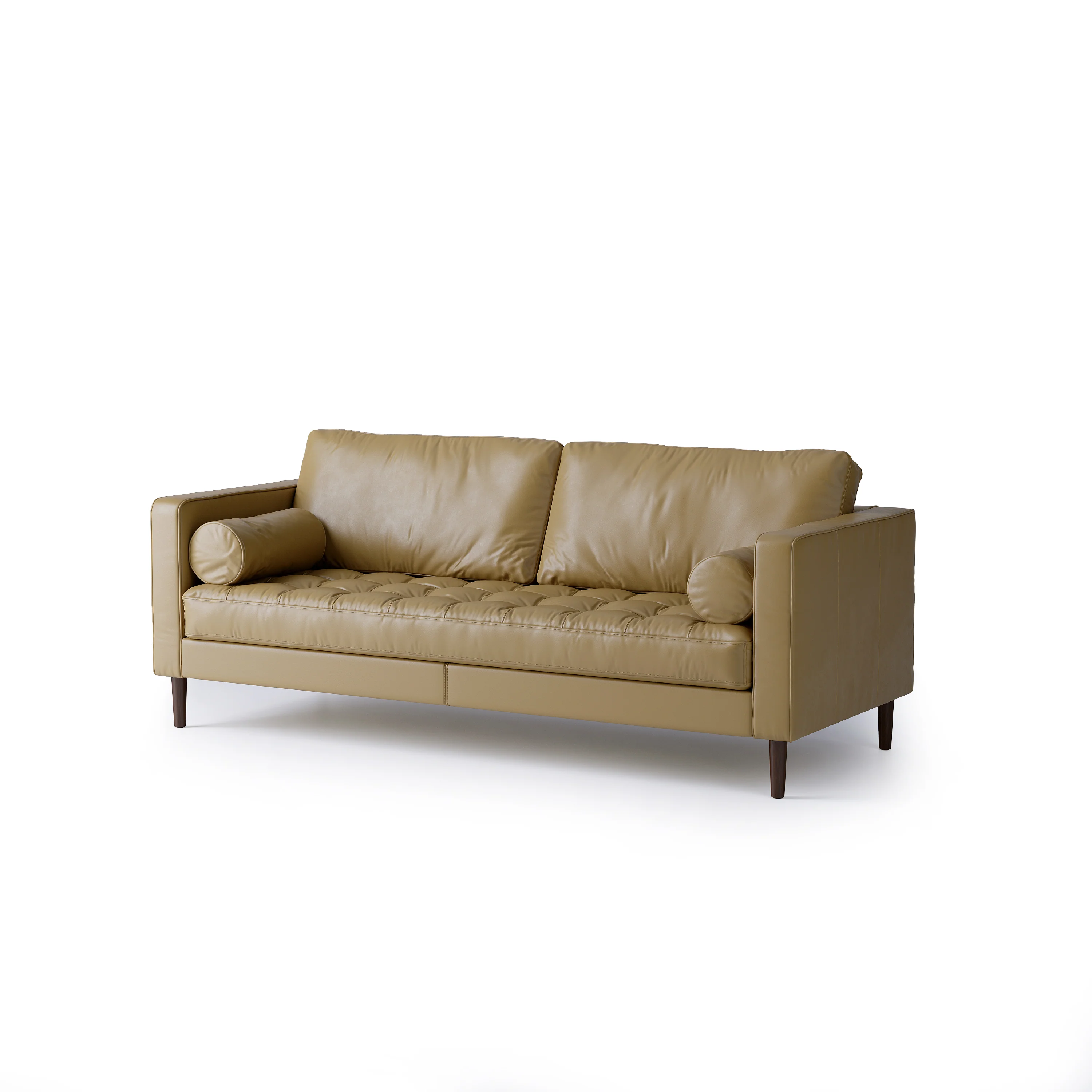 Palo Sofa | 3+ Seater Italian Leather Sofa (7 feet) - Image 4