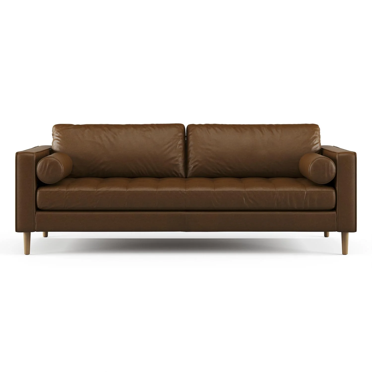 Palo Sofa | 3+ Seater Italian Leather Sofa (7 feet) - Image 8