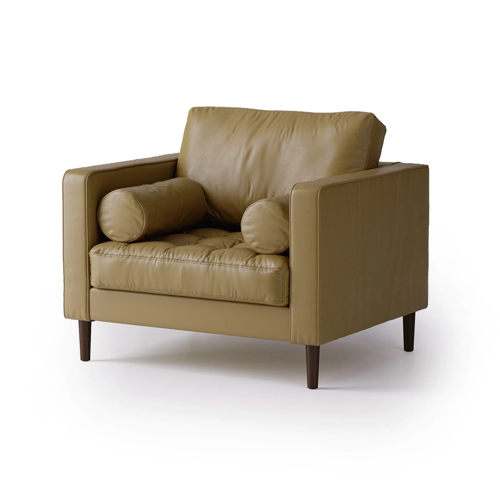 Palo Sofa | 1 Seater Italian Leather Sofa (3.5 feet) - Image 12