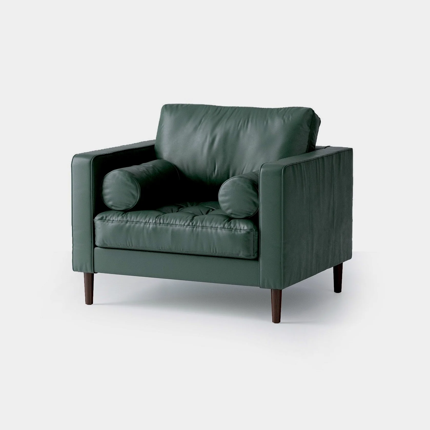 Palo Sofa | 1 Seater Italian Leather Sofa (3.5 feet) - Image 16