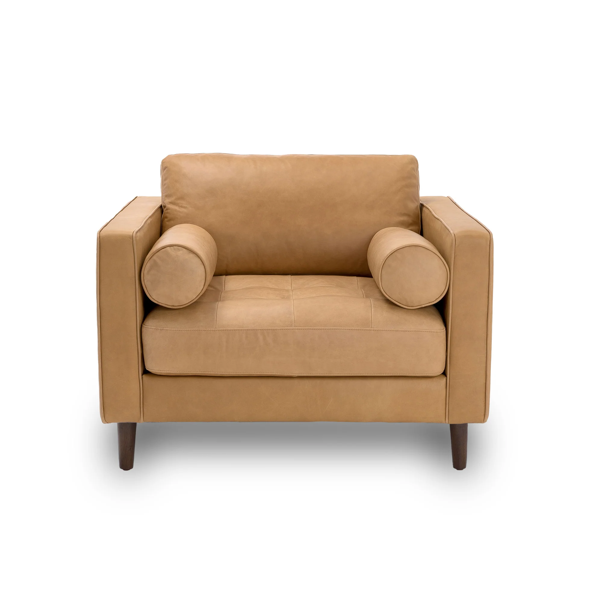 Palo Sofa | 1 Seater Italian Leather Sofa (3.5 feet) - Image 29