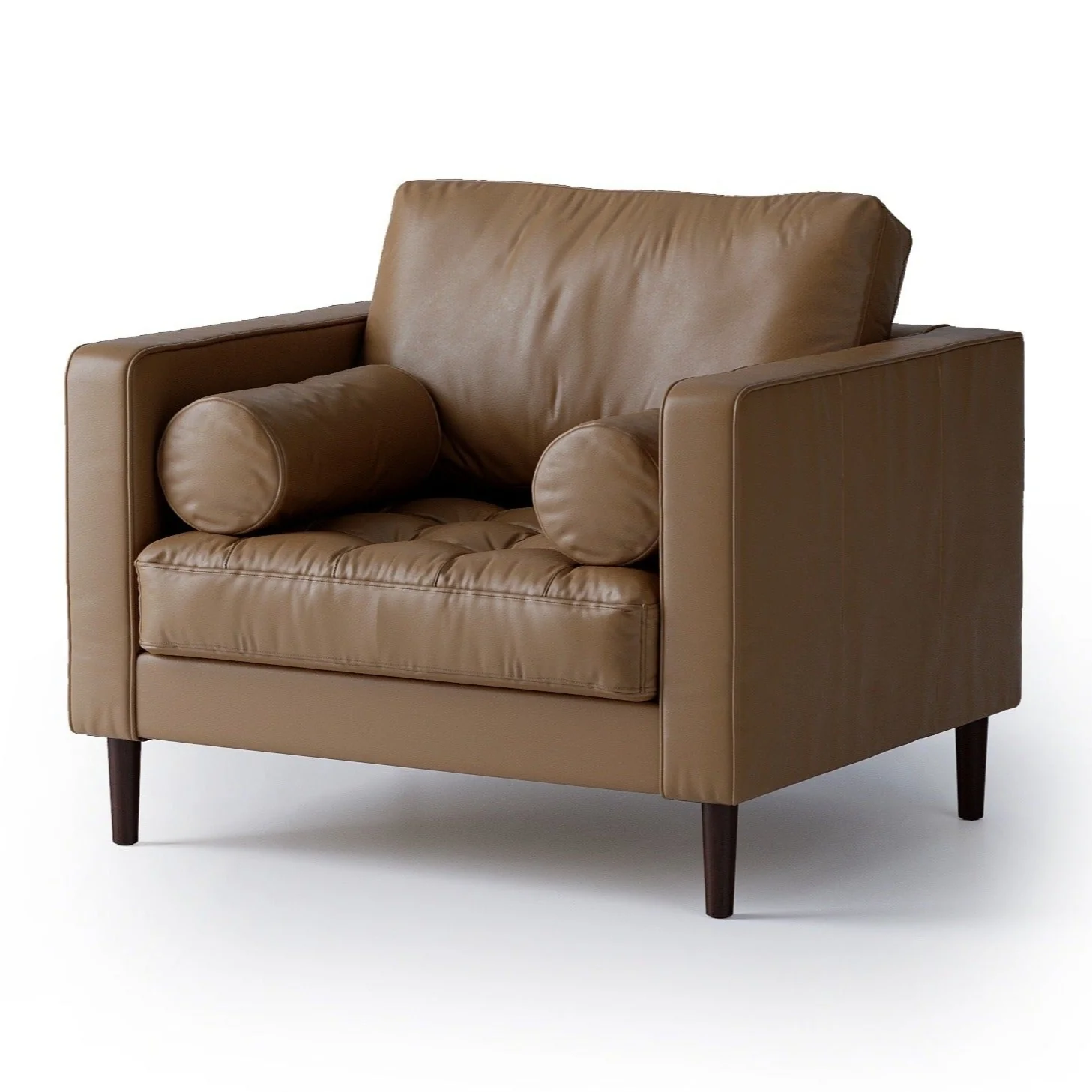 Palo Sofa | 1 Seater Italian Leather Sofa (3.5 feet) - Image 3