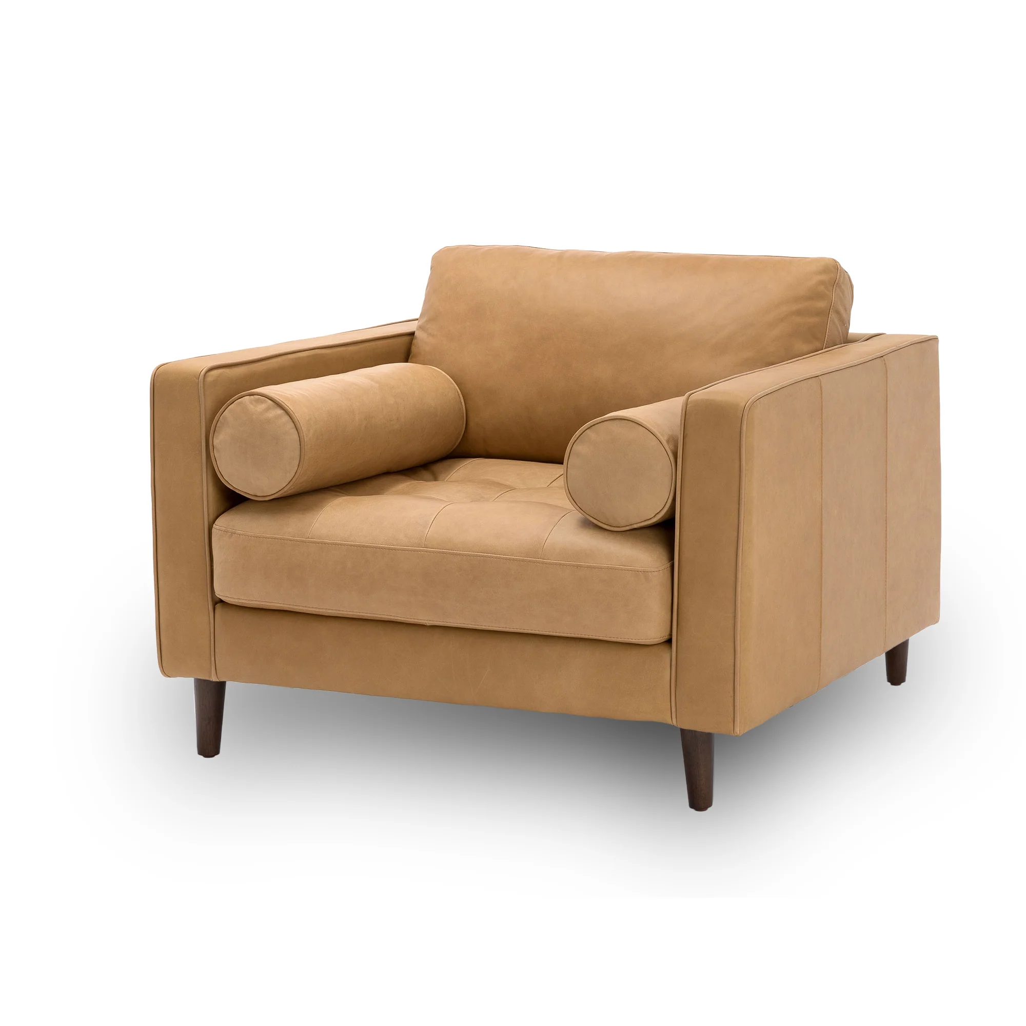 Palo Sofa | 1 Seater Italian Leather Sofa (3.5 feet) - Image 30