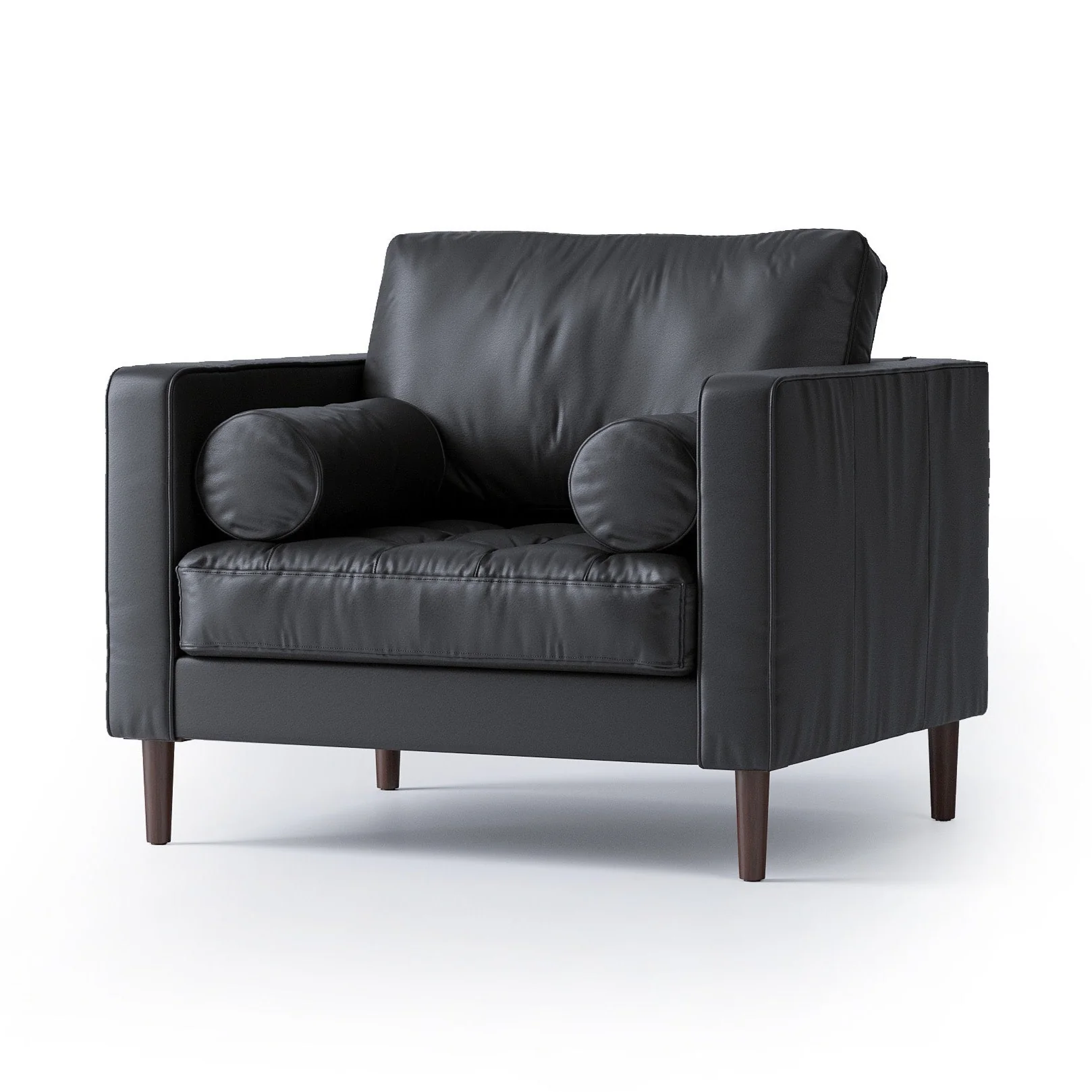 Palo Sofa | 1 Seater Italian Leather Sofa (3.5 feet) - Image 6