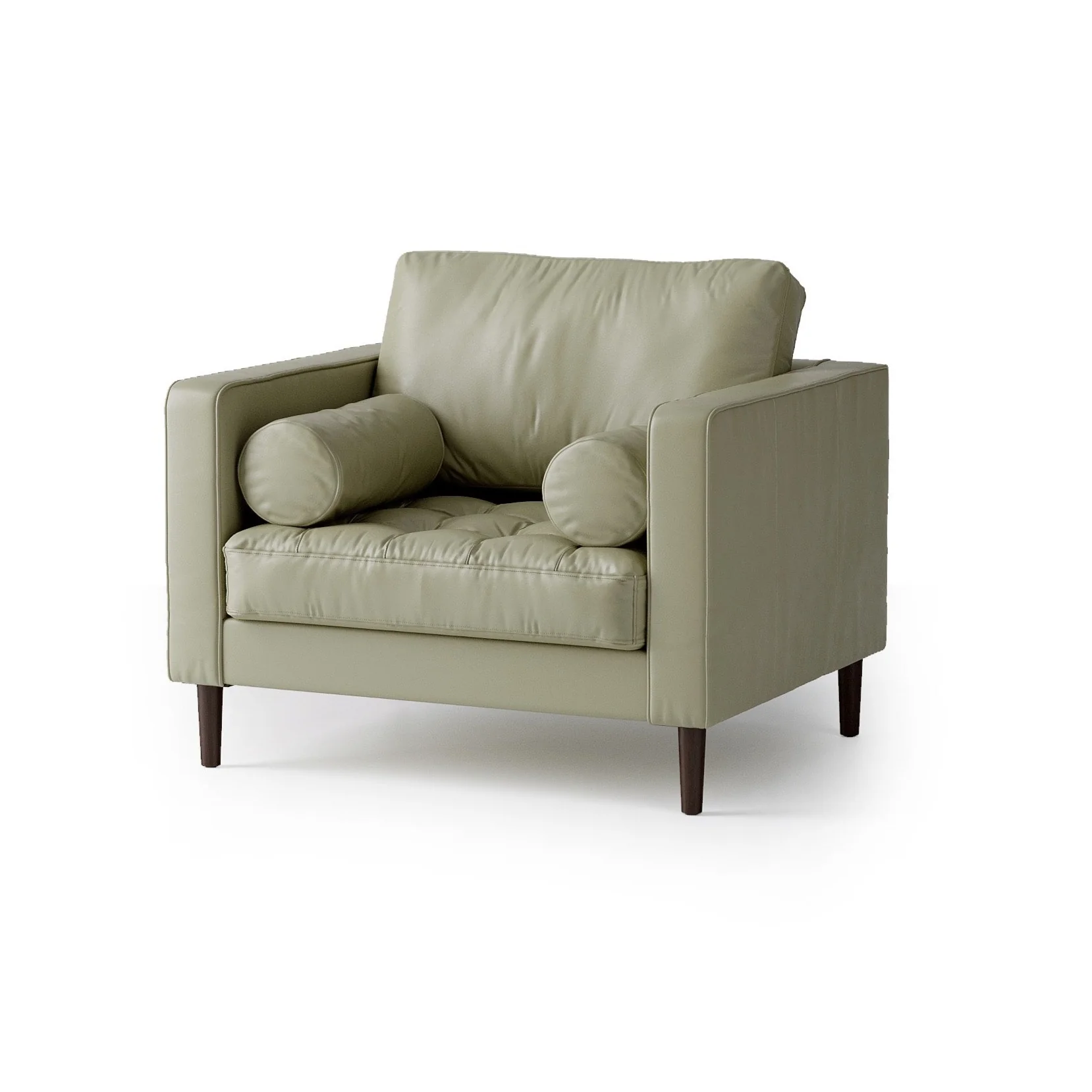 Palo Sofa | 1 Seater Italian Leather Sofa (3.5 feet) - Image 8