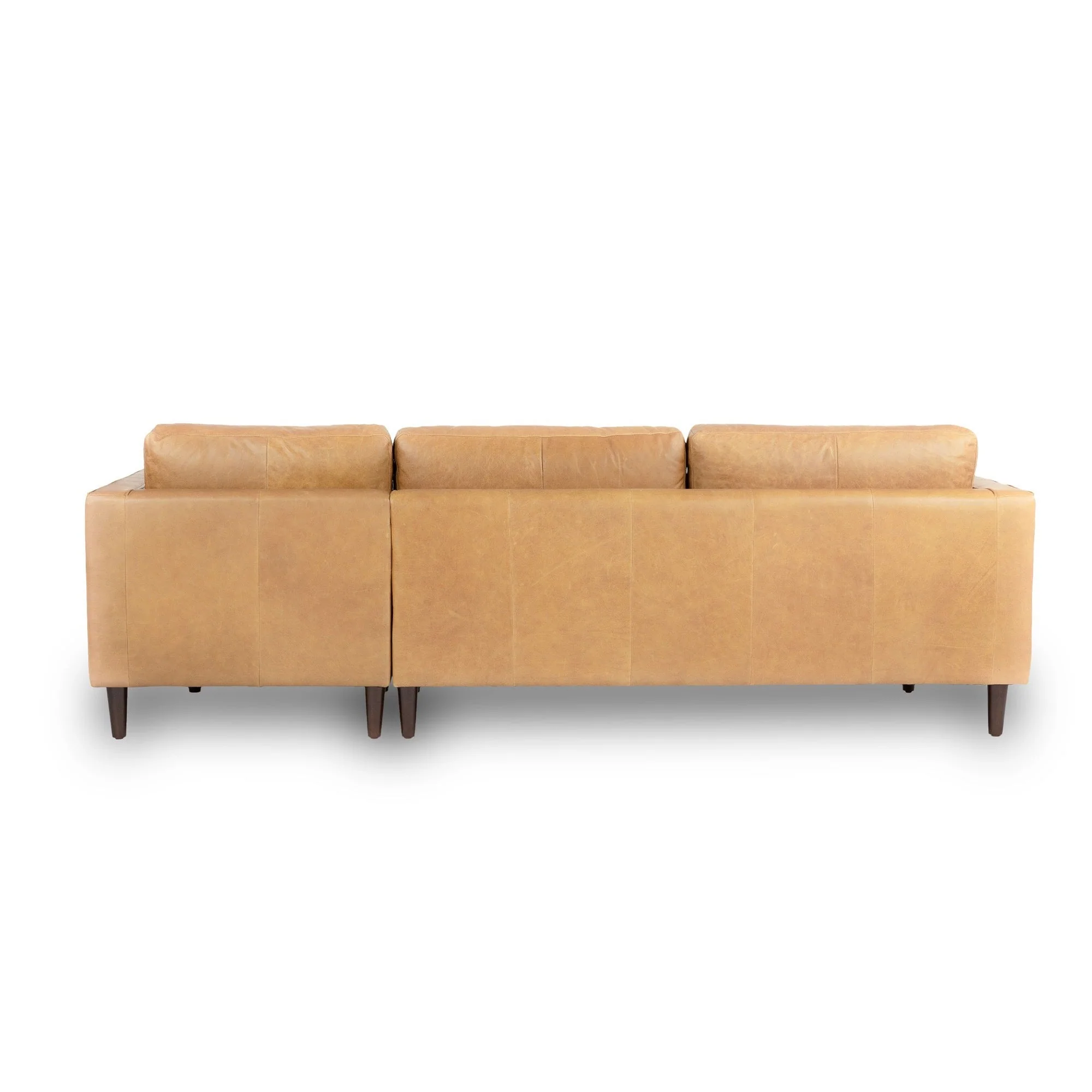 Palo Sofa | L-Shaped Sectional with Chaise (8.25 feet) | Italian Leather Sofa - Image 34