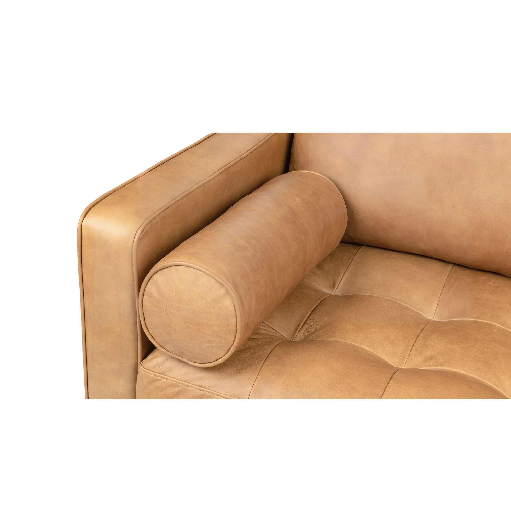 Palo Sofa | L-Shaped Sectional with Chaise (8.25 feet) | Italian Leather Sofa - Image 43