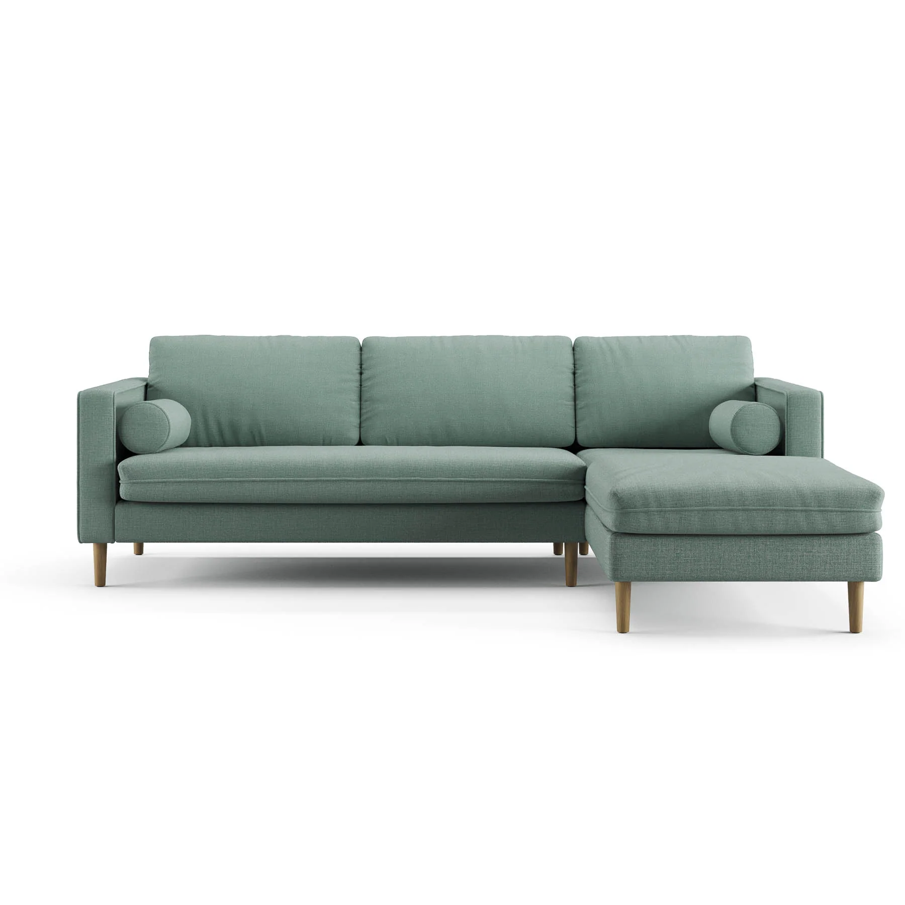 Palo Sofa | L-Shaped Sectional with Chaise (8.25 feet length) | Removable Fabrics - Image 12