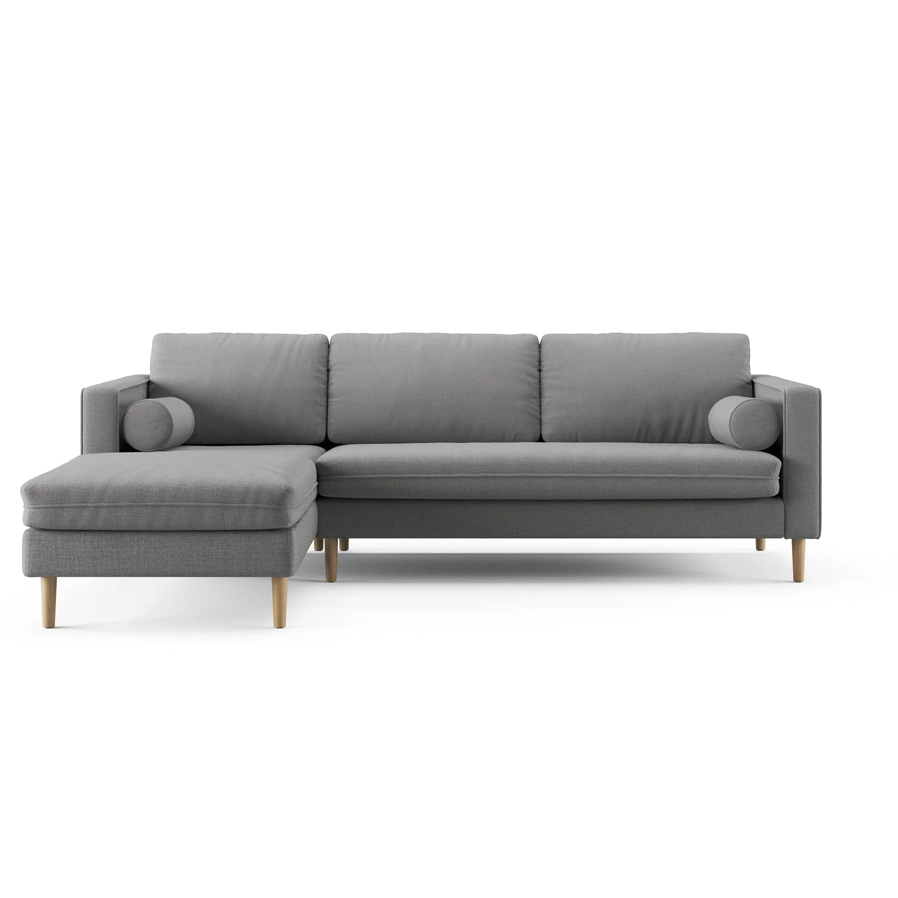 Palo Sofa | L-Shaped Sectional with Chaise (8.25 feet length) | Removable Fabrics - Image 15