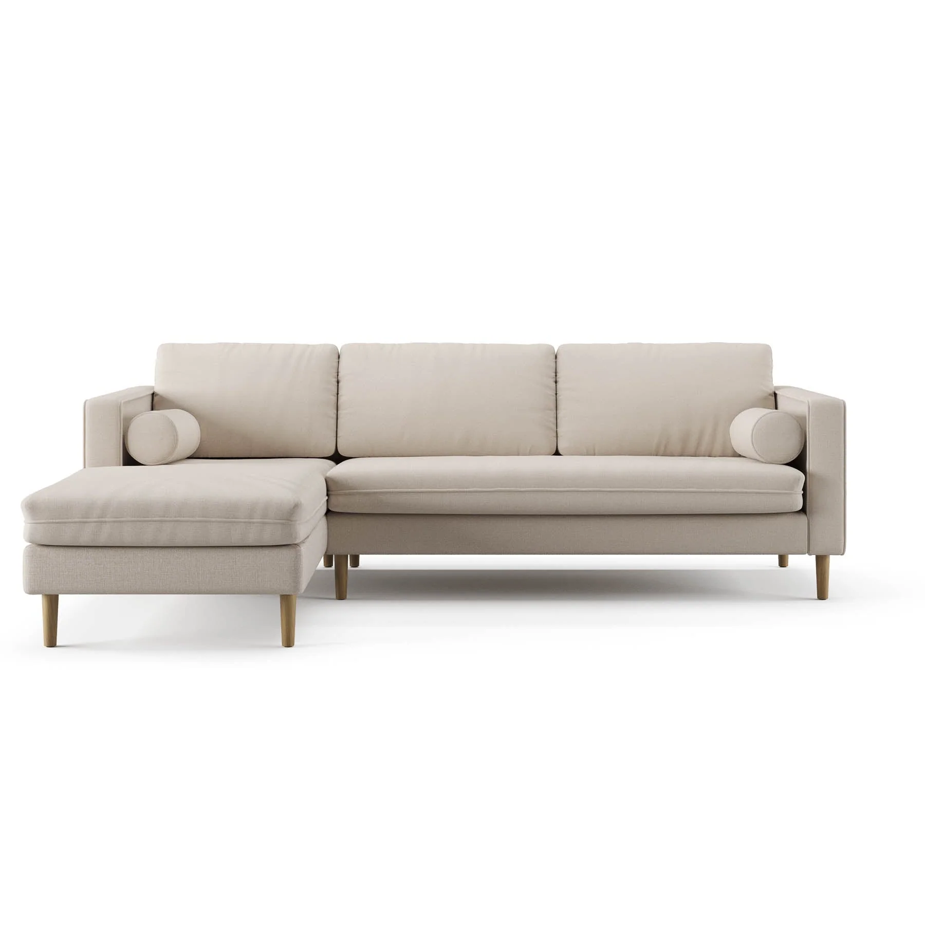 Palo Sofa | L-Shaped Sectional with Chaise (8.25 feet length) | Removable Fabrics - Image 19