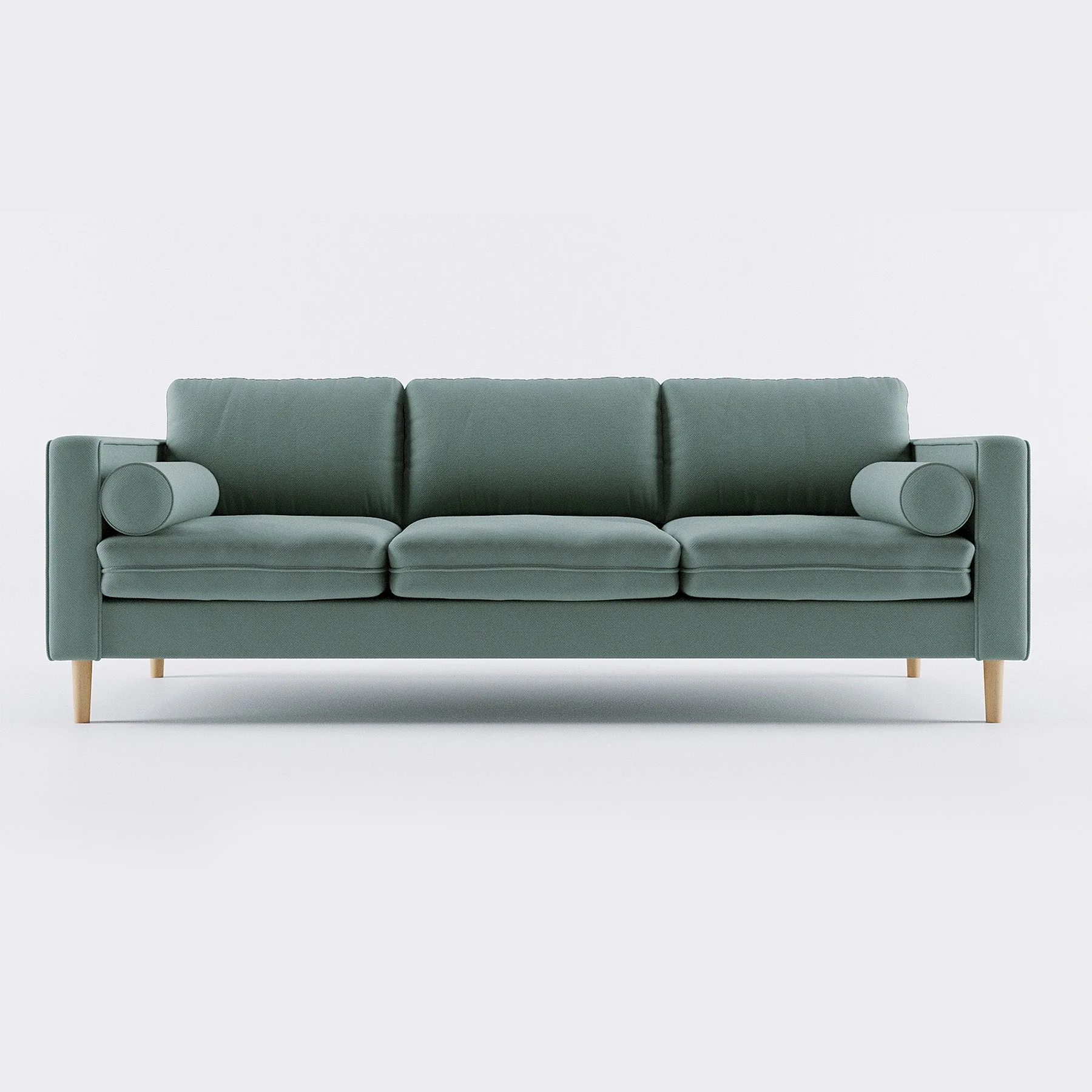 Palo Sofa (Split Seats) | 3+ Seater (7 feet) | Removable Fabrics - Image 11