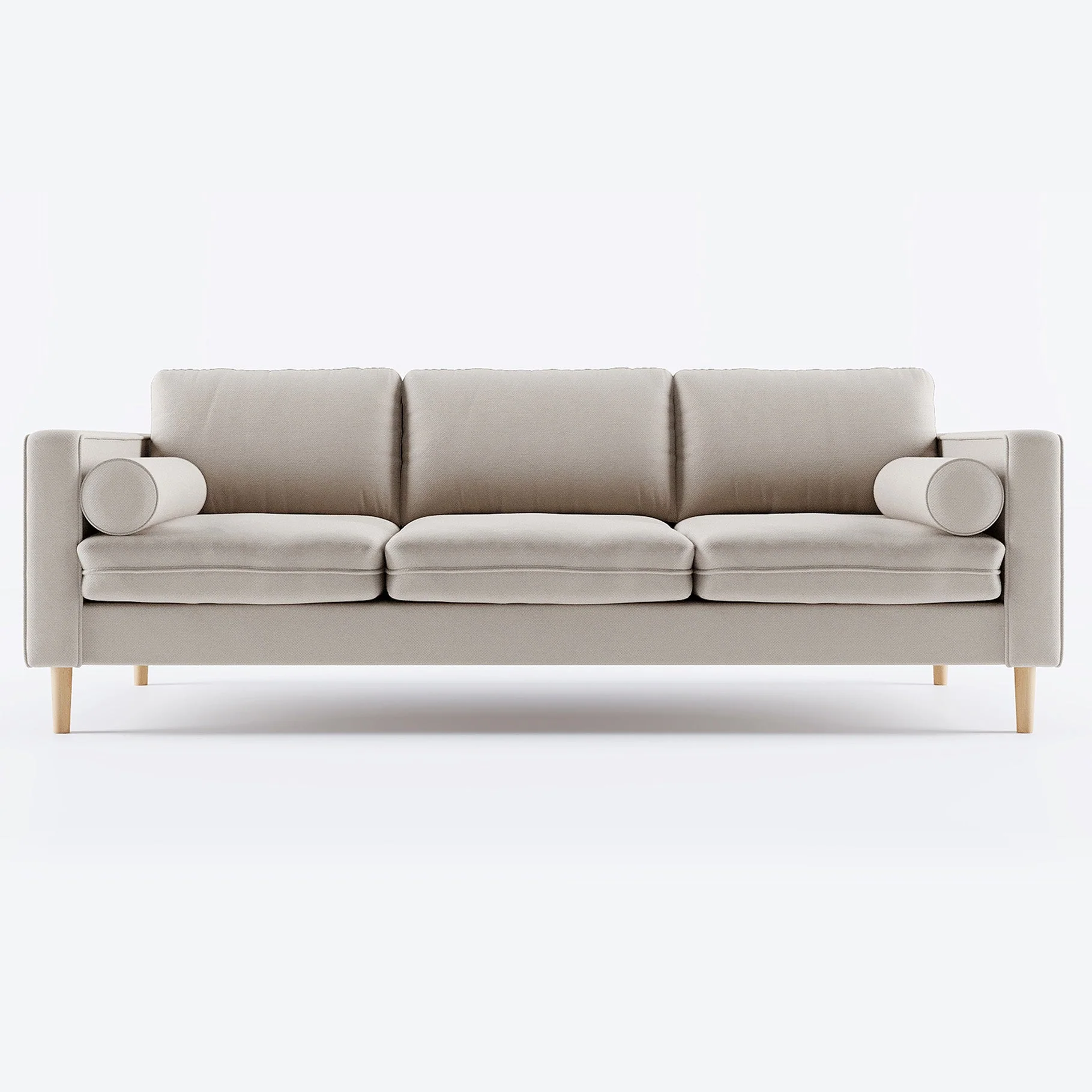 Palo Sofa (Split Seats) | 3+ Seater (7 feet) | Removable Fabrics - Image 13