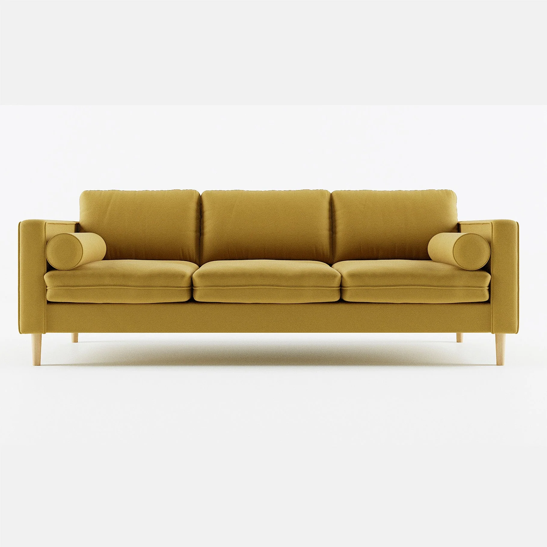 Palo Sofa (Split Seats) | 3+ Seater (7 feet) | Removable Fabrics - Image 15