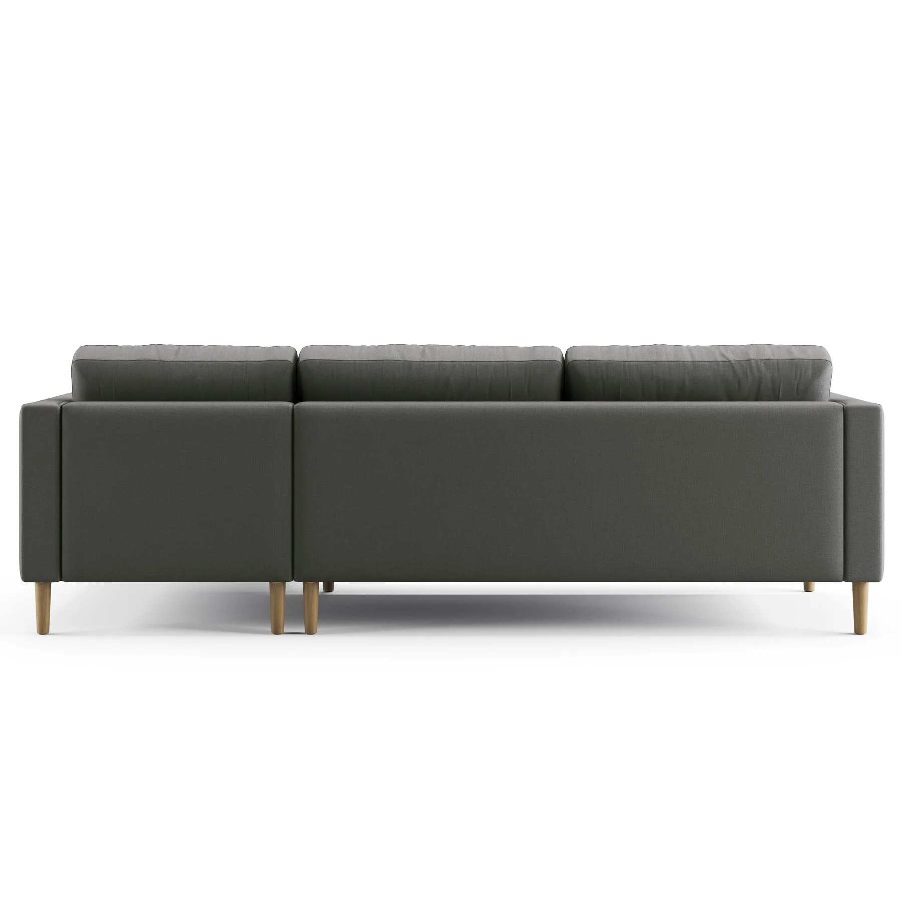 Palo Sofa T | L-Shaped Sectional with Chaise (8.25 feet length) | Tufted - Image 34