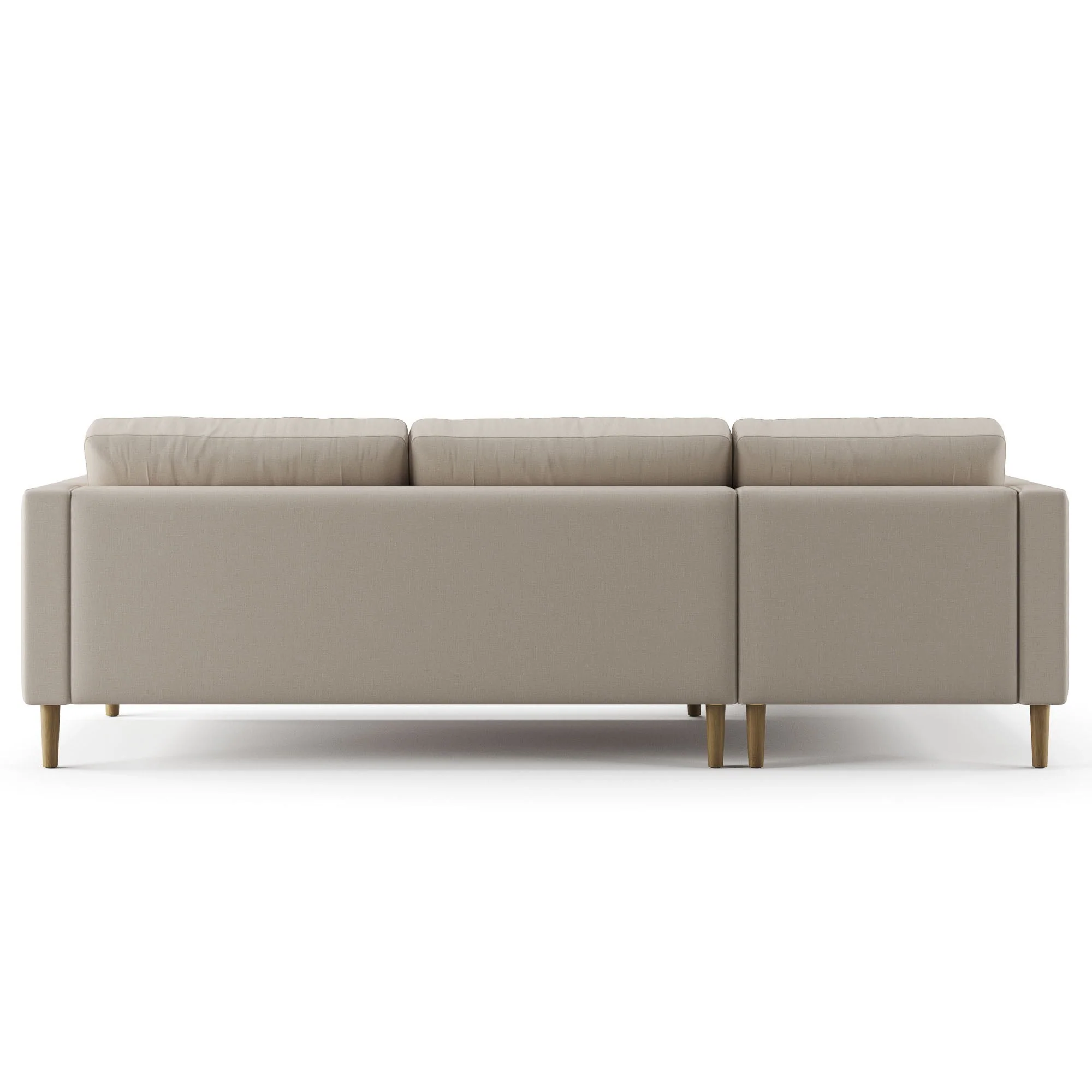 Palo Sofa T | L-Shaped Sectional with Chaise (8.25 feet length) | Tufted - Image 48