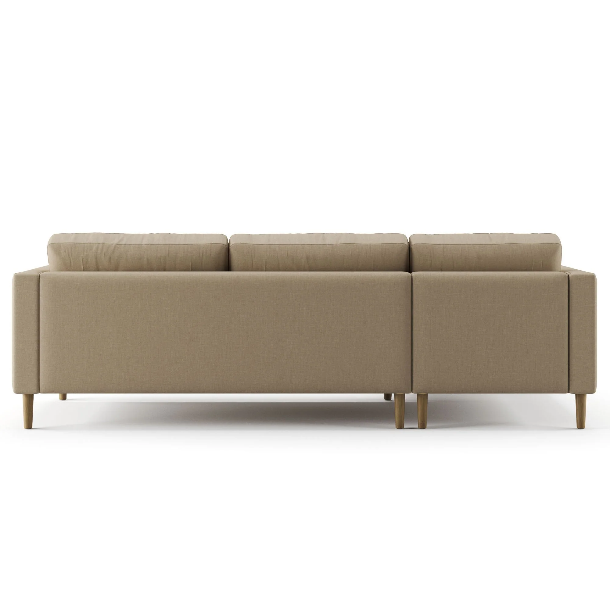Palo Sofa T | L-Shaped Sectional with Chaise (8.25 feet length) | Tufted - Image 62