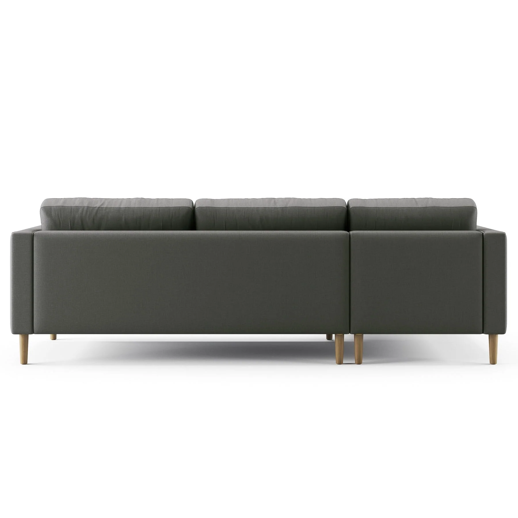 Palo Sofa T | L-Shaped Sectional with Chaise (8.25 feet length) | Tufted - Image 68