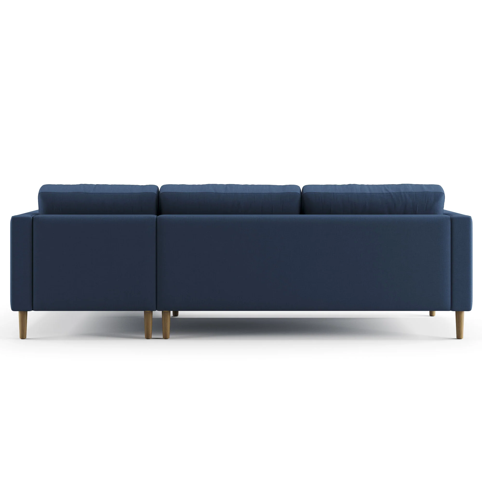 Palo Sofa T | L-Shaped Sectional with Chaise (8.25 feet length) | Tufted - Image 7