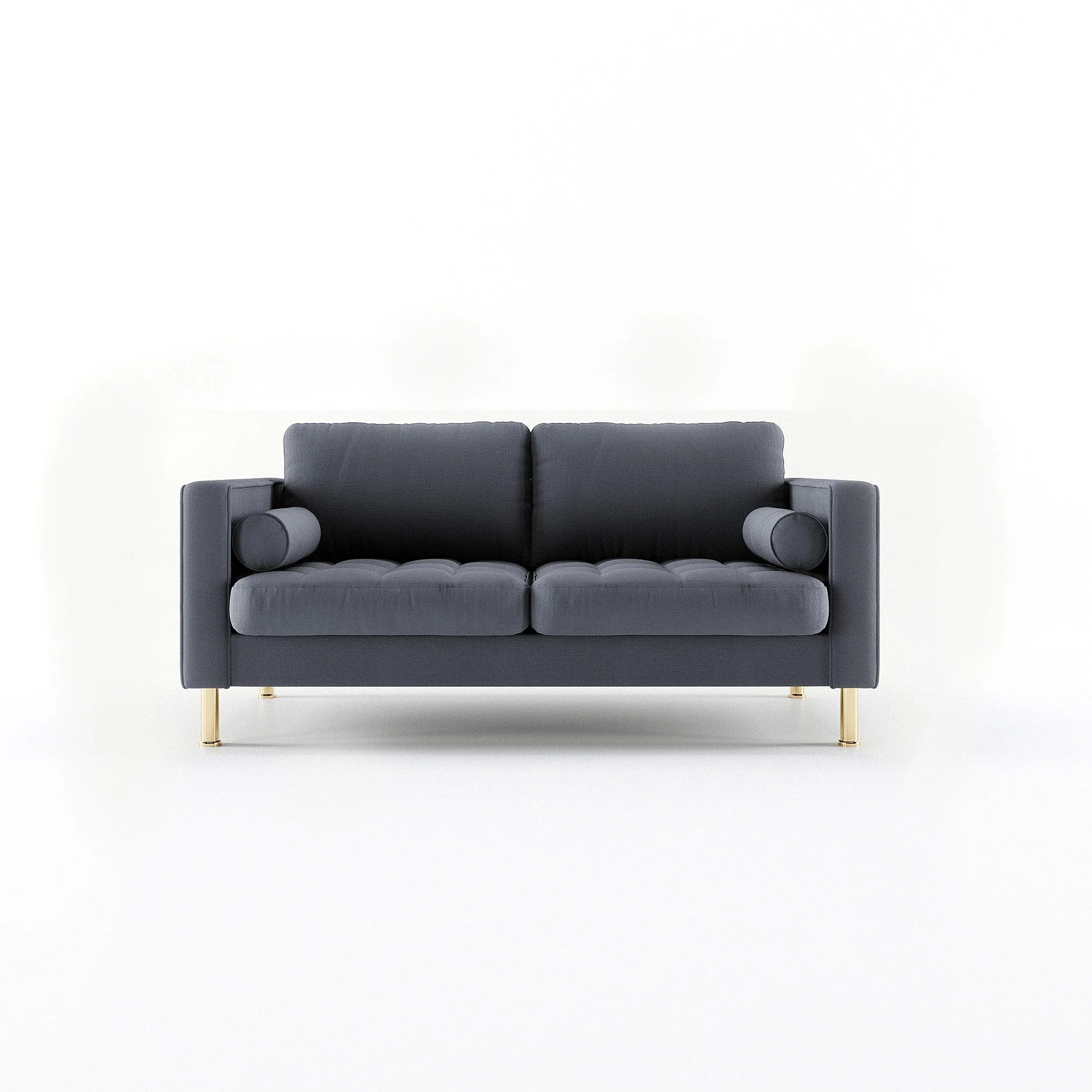 Palo Sofa T (Split Seats) | 2.5 Seater (6 feet) | Tufted - Image 10