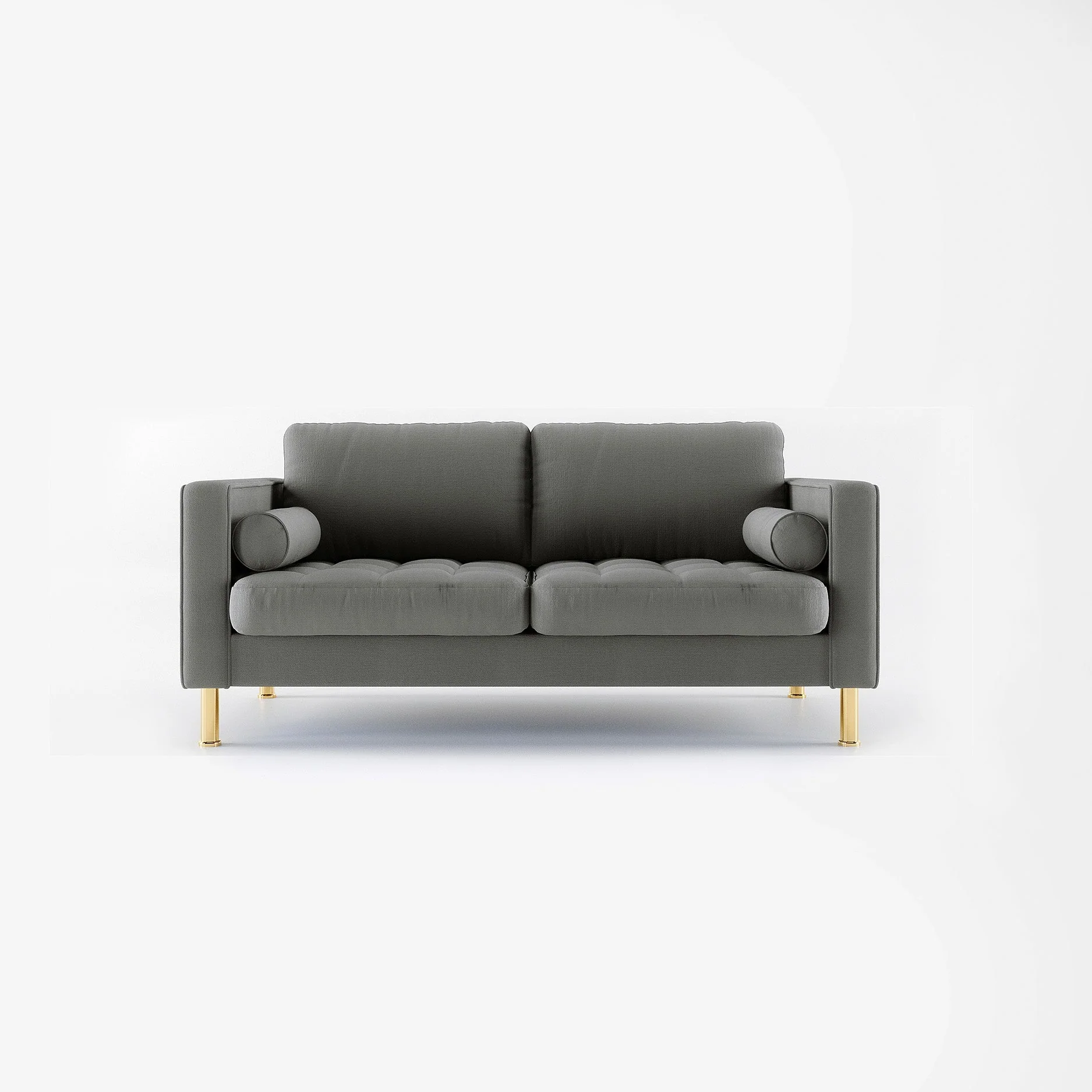 Palo Sofa T (Split Seats) | 2.5 Seater (6 feet) | Tufted - Image 11