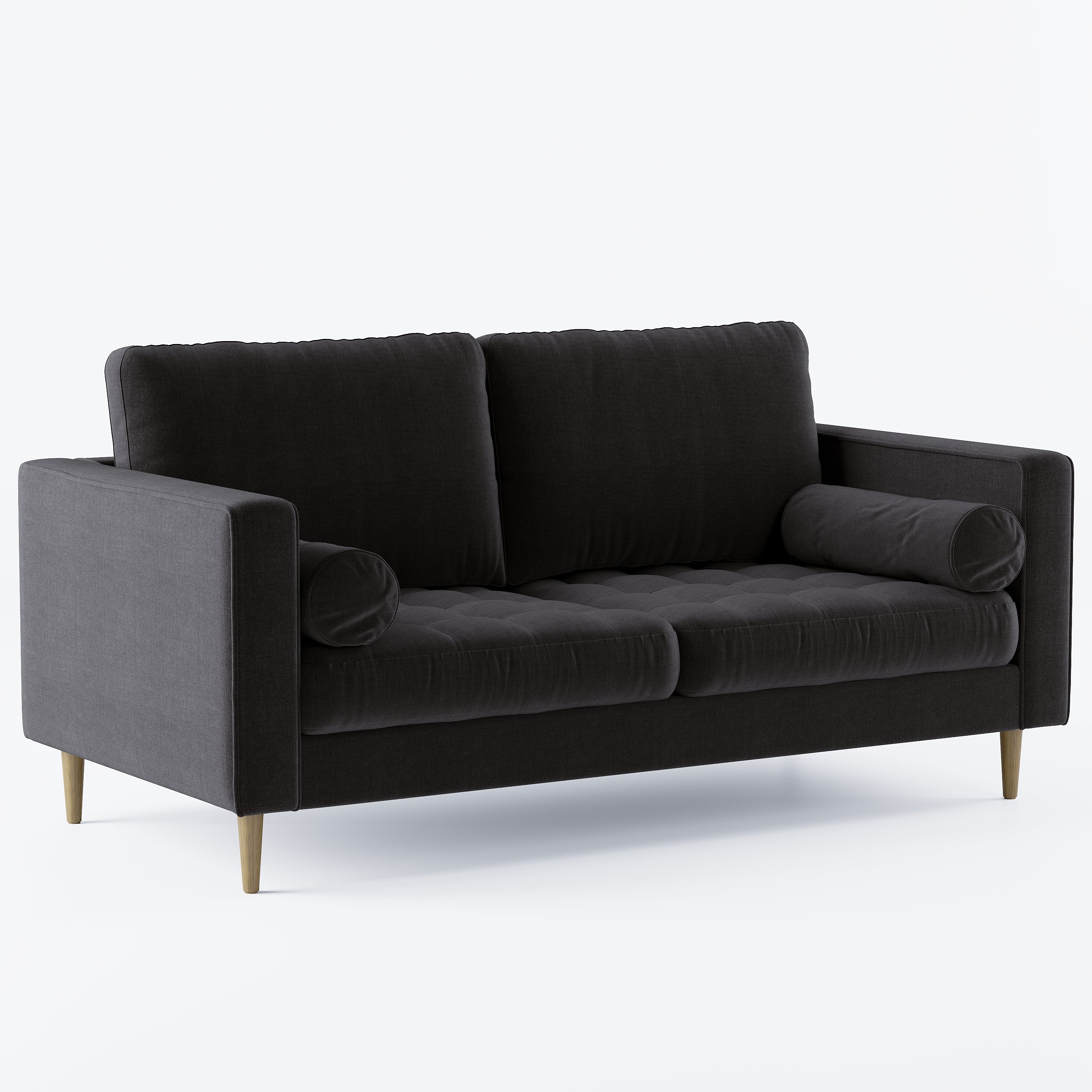 Palo Sofa T (Split Seats) | 2.5 Seater (6 feet) | Tufted - Image 21