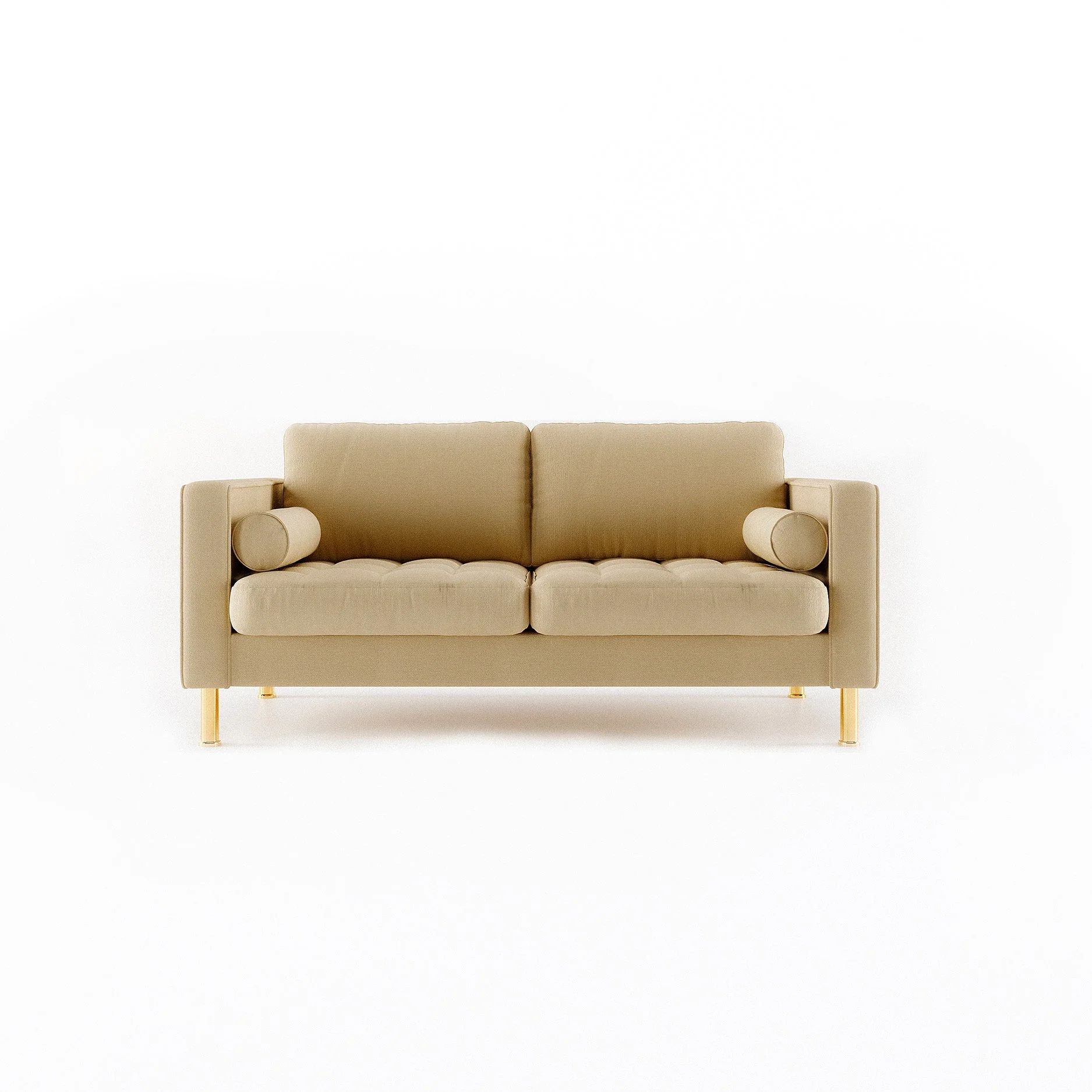 Palo Sofa T (Split Seats) | 2.5 Seater (6 feet) | Tufted - Image 6