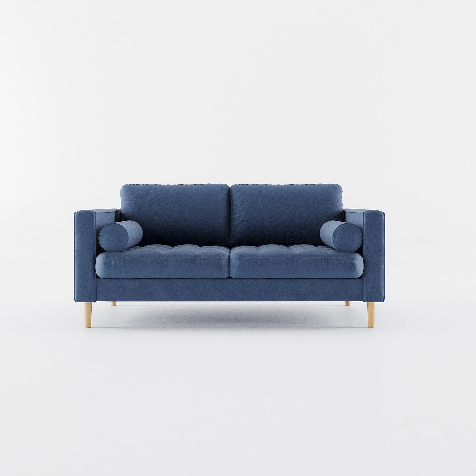Palo Sofa T (Split Seats) | 2.5 Seater (6 feet) | Tufted - Image 8