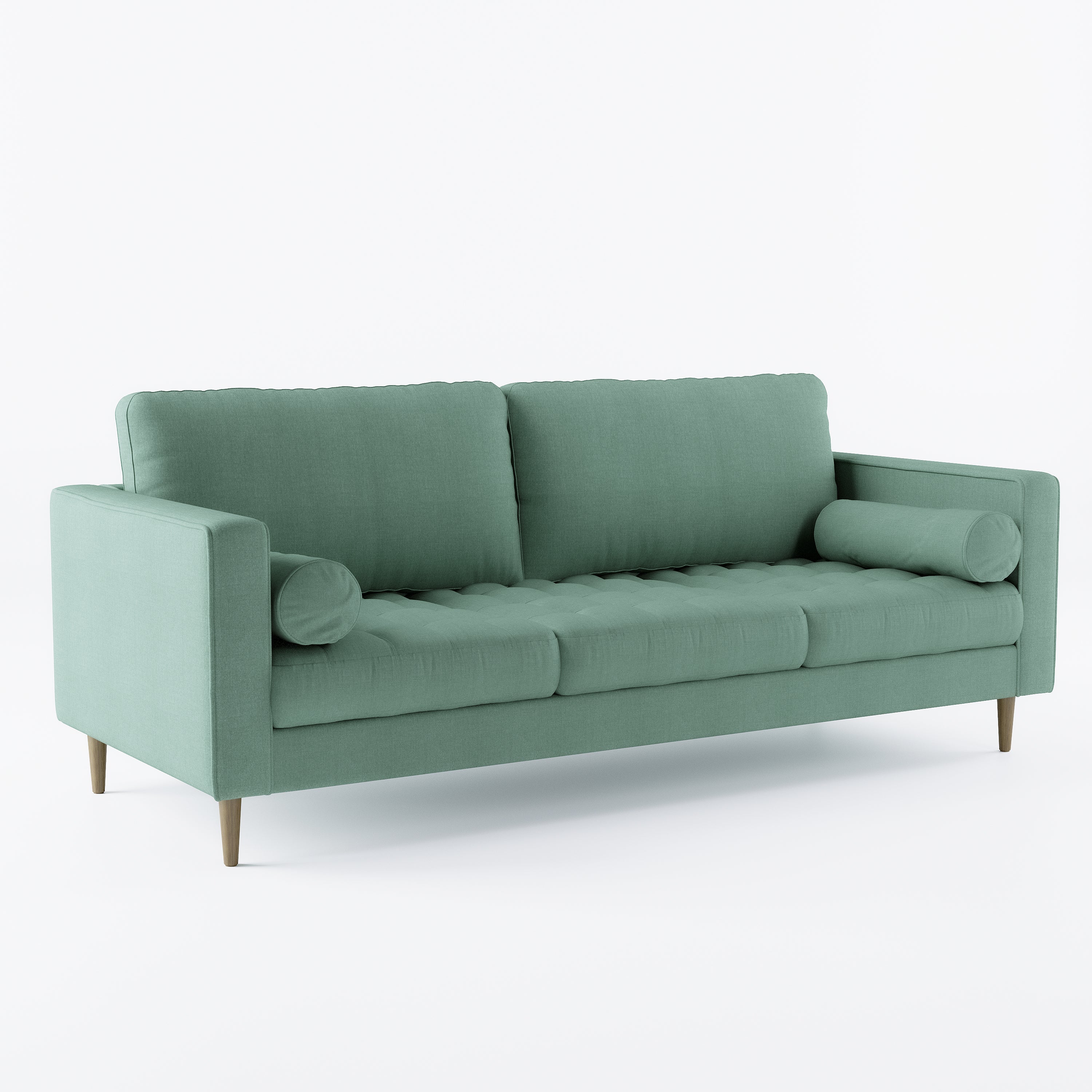 Palo Sofa T (Split Seats) | 3+ Seater (7 feet) | Tufted - Image 25