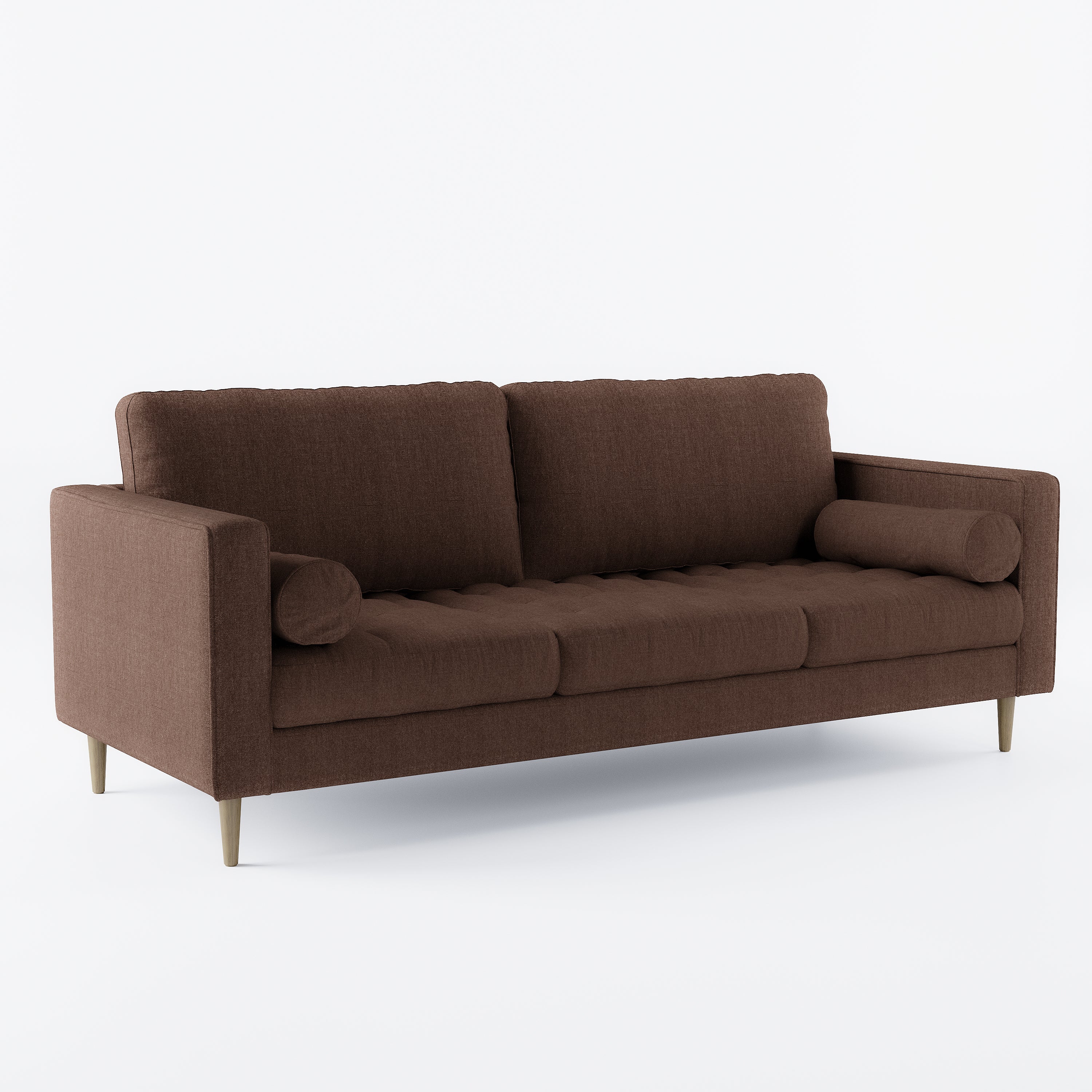 Palo Sofa T (Split Seats) | 3+ Seater (7 feet) | Tufted - Image 26