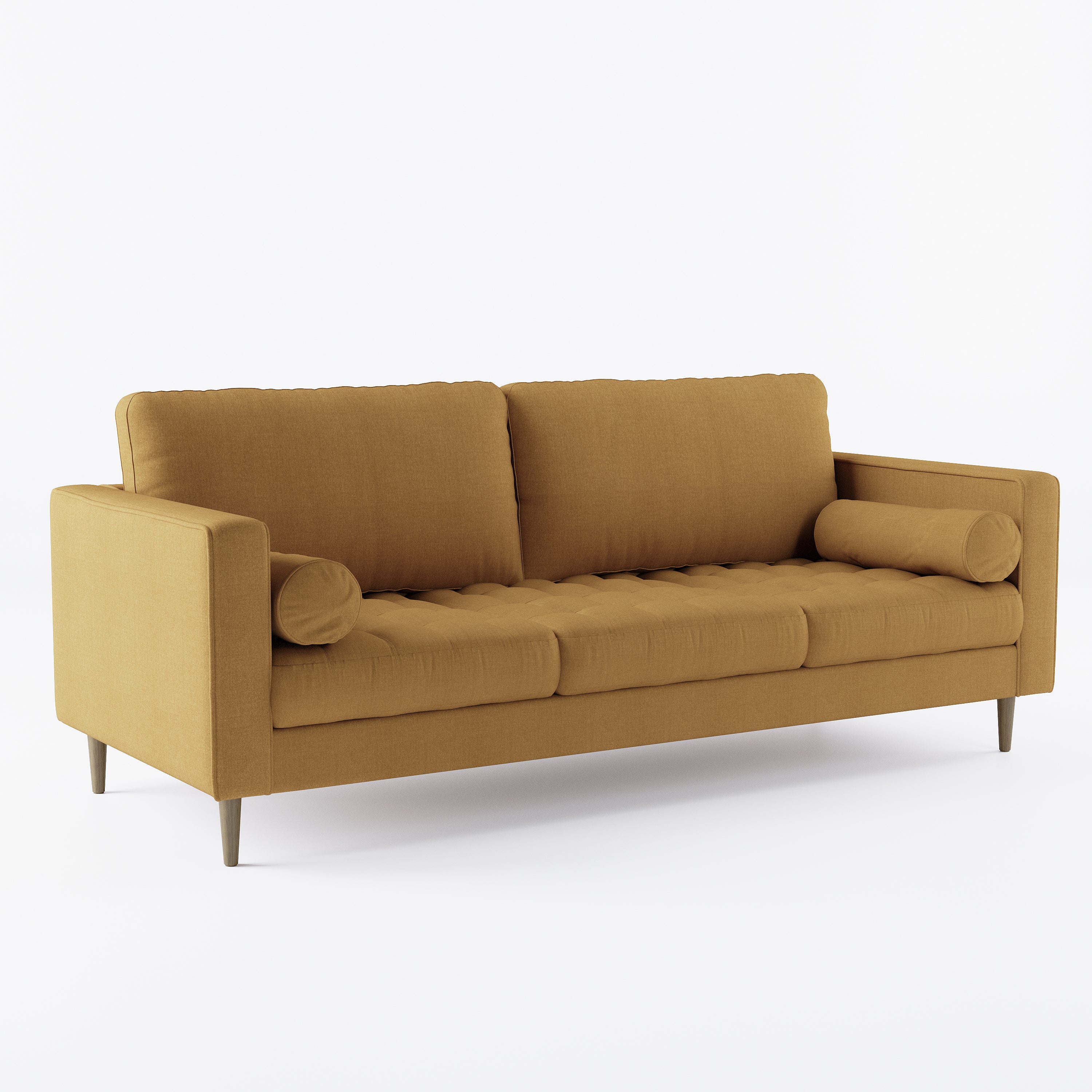 Palo Sofa T (Split Seats) | 3+ Seater (7 feet) | Tufted - Image 27