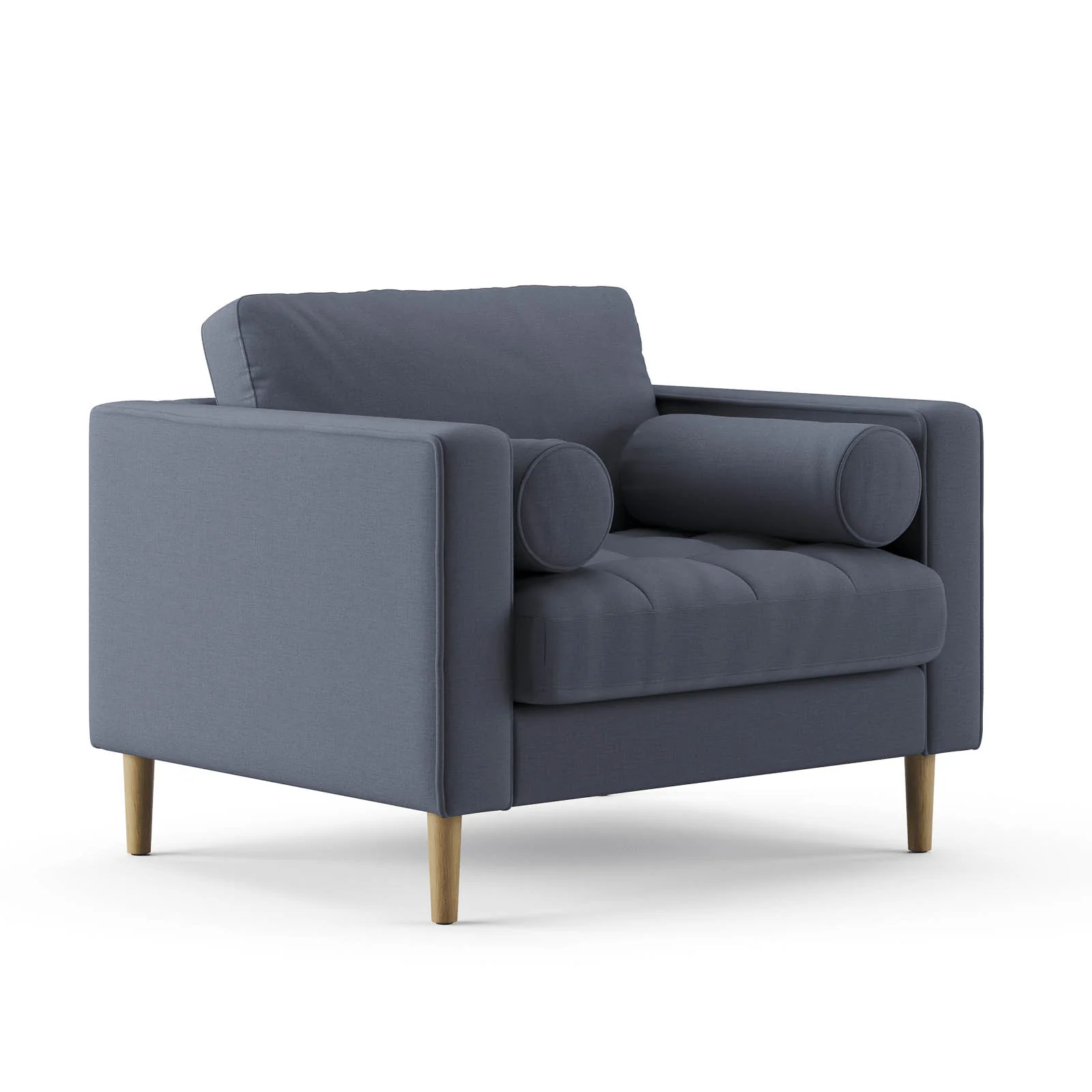 Palo Sofa T | Chair (3.5 feet length) | Tufted - Image 28