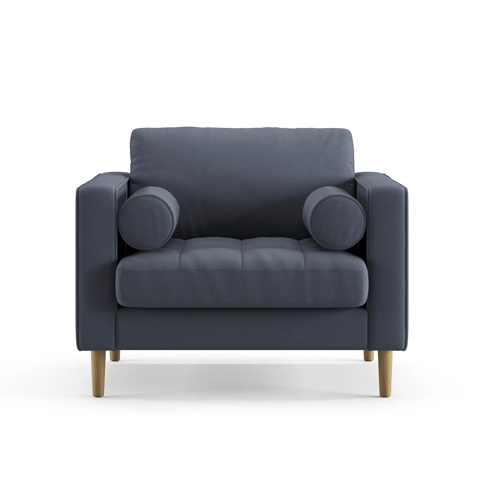 Palo Sofa T | Chair (3.5 feet length) | Tufted - Image 29