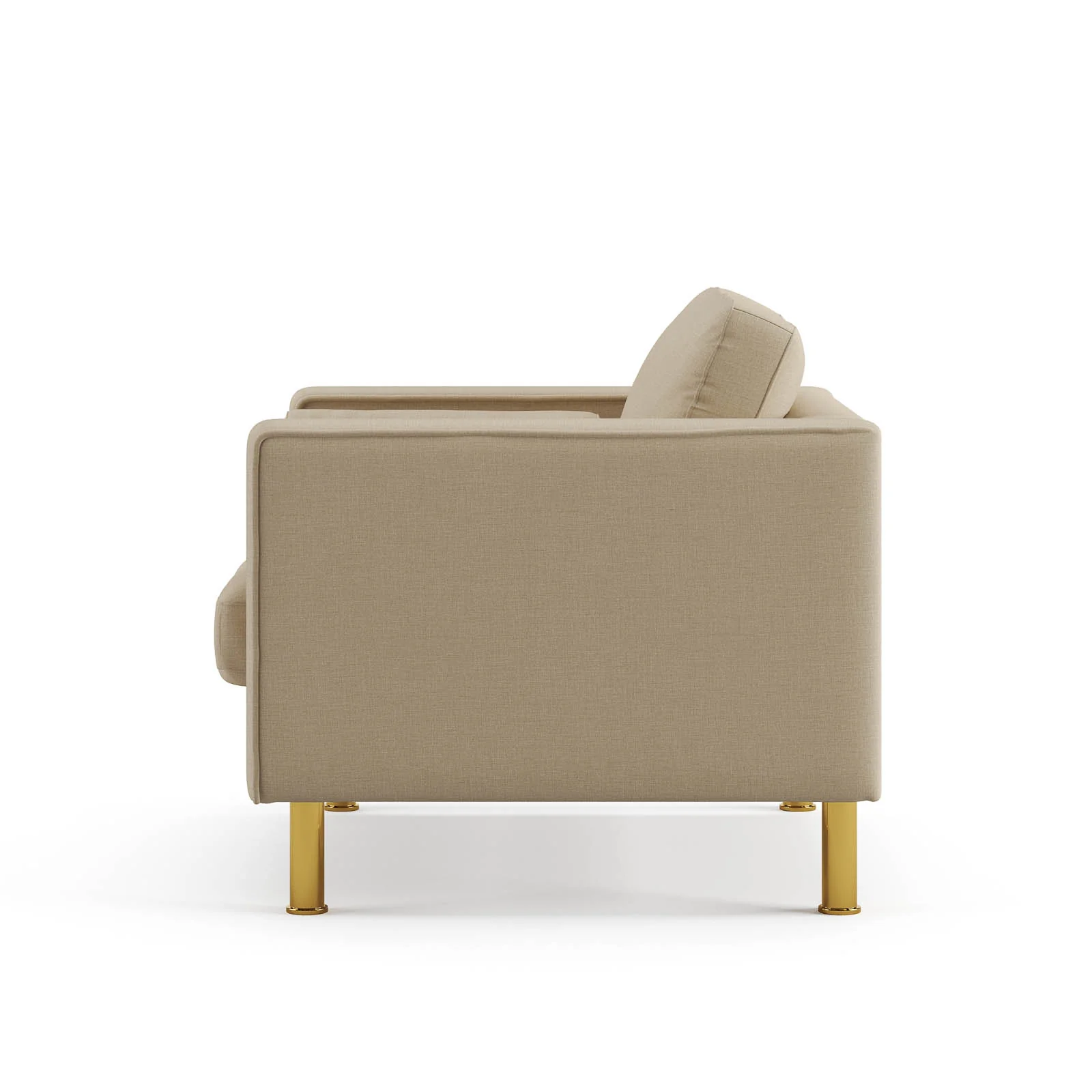 Palo Sofa T | Chair (3.5 feet length) | Tufted - Image 45