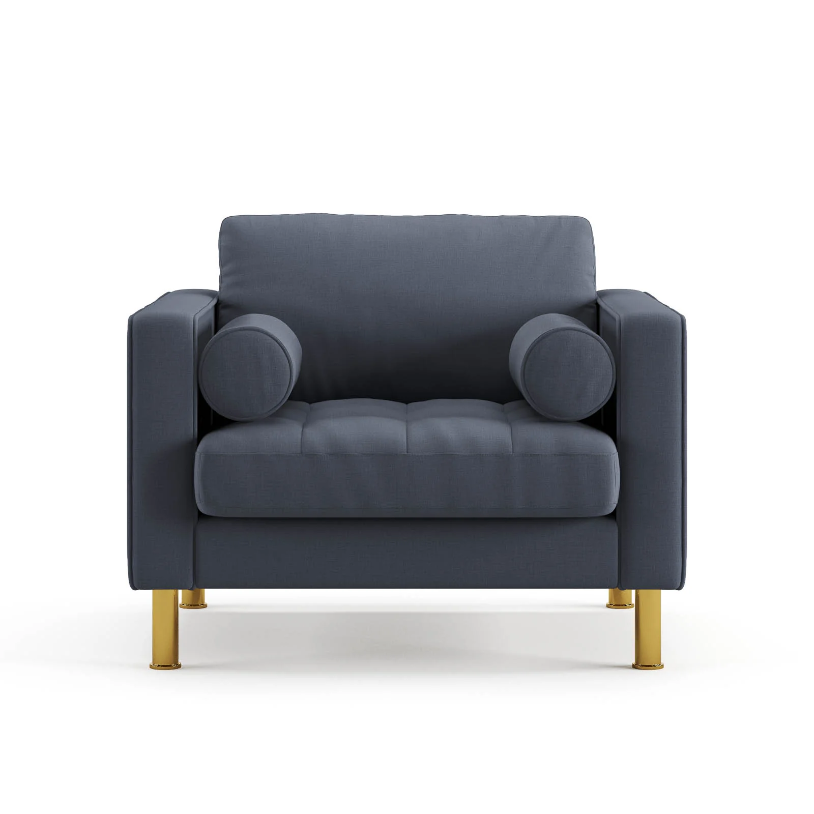 Palo Sofa T | Chair (3.5 feet length) | Tufted - Image 47