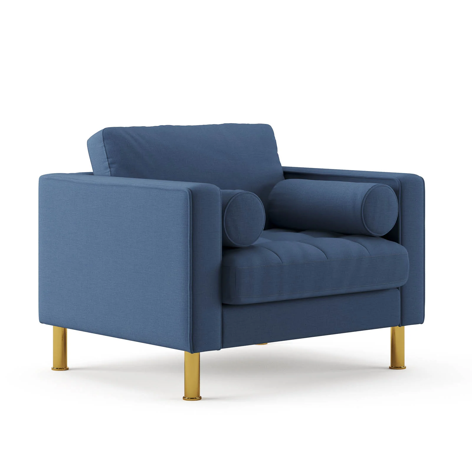 Palo Sofa T | Chair (3.5 feet length) | Tufted - Image 62