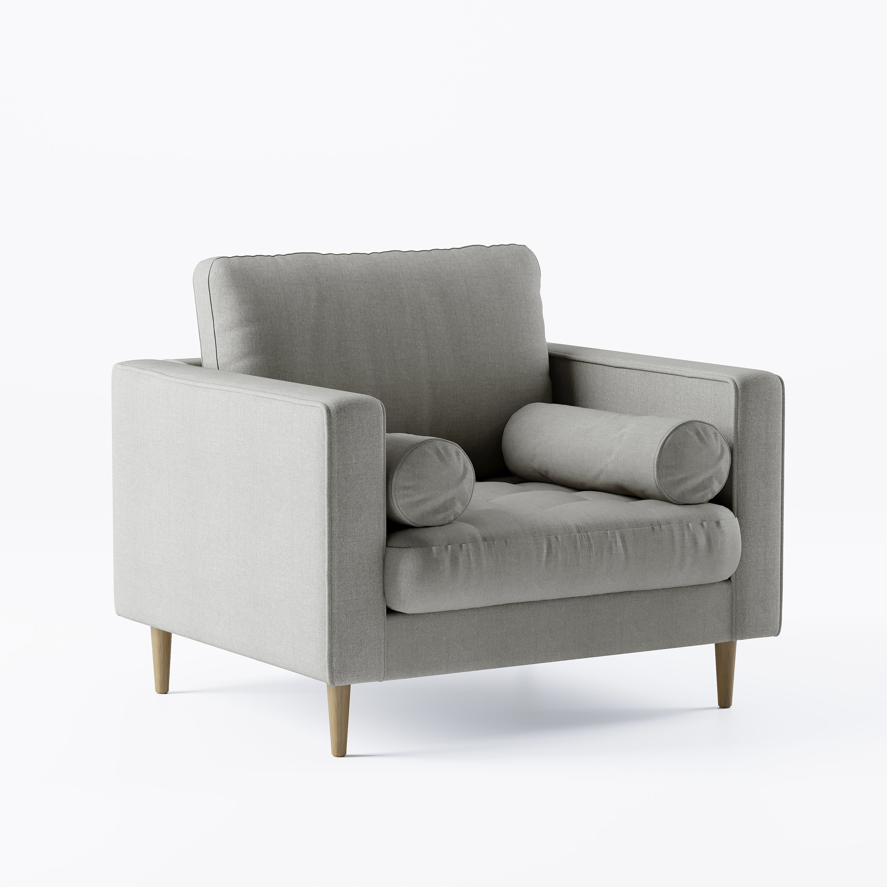 Palo Sofa T | Chair (3.5 feet length) | Tufted - Image 65