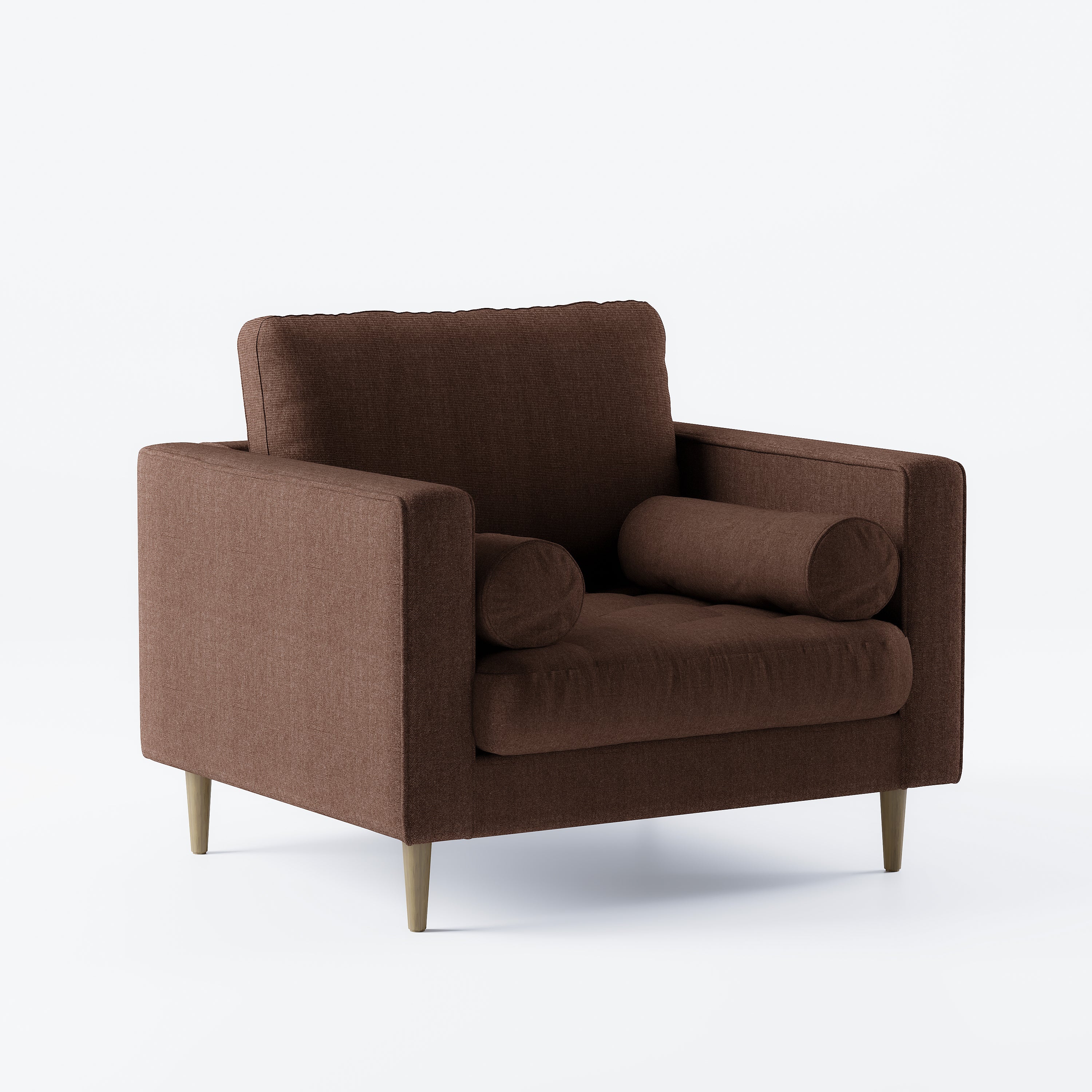 Palo Sofa T | Chair (3.5 feet length) | Tufted - Image 66