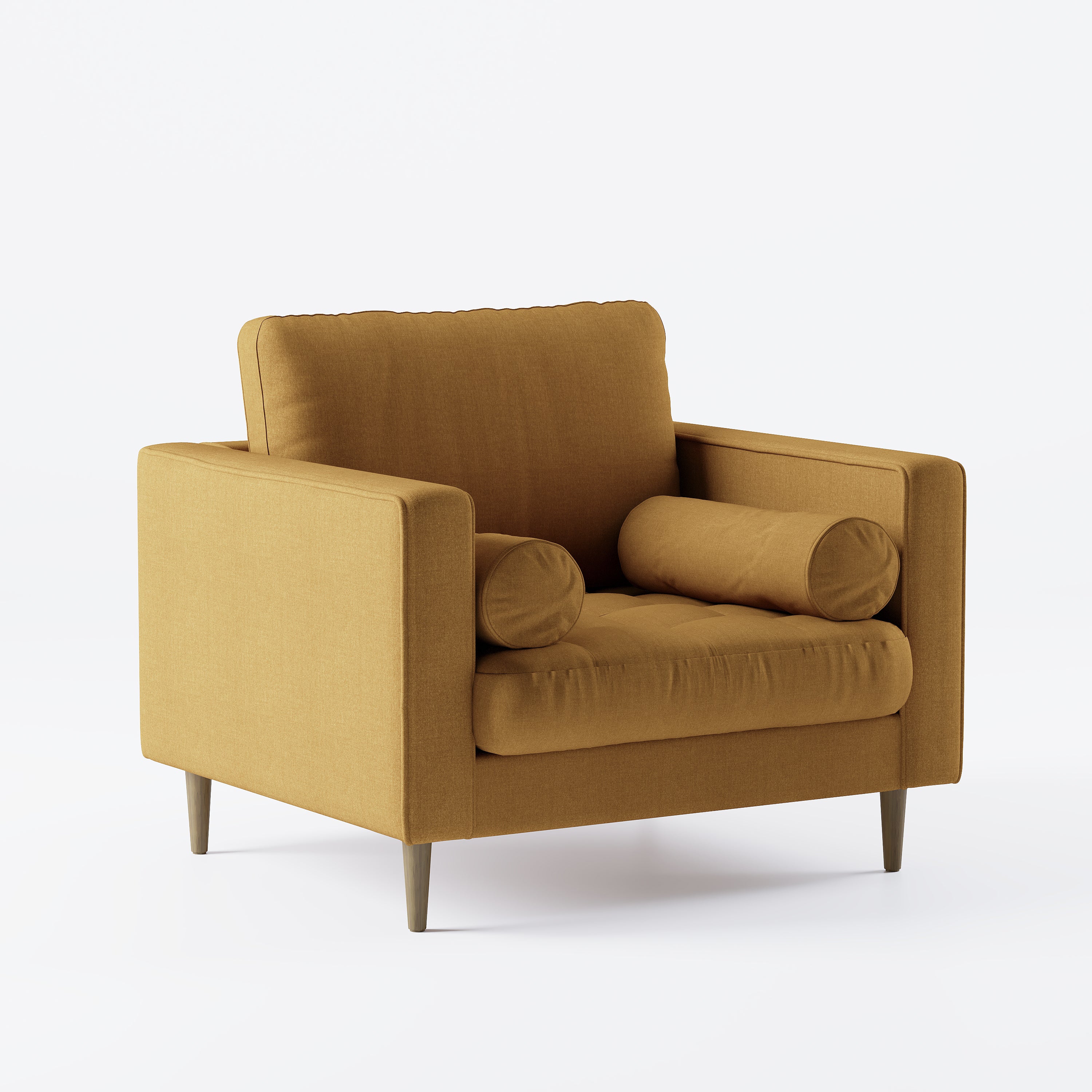Palo Sofa T | Chair (3.5 feet length) | Tufted - Image 67