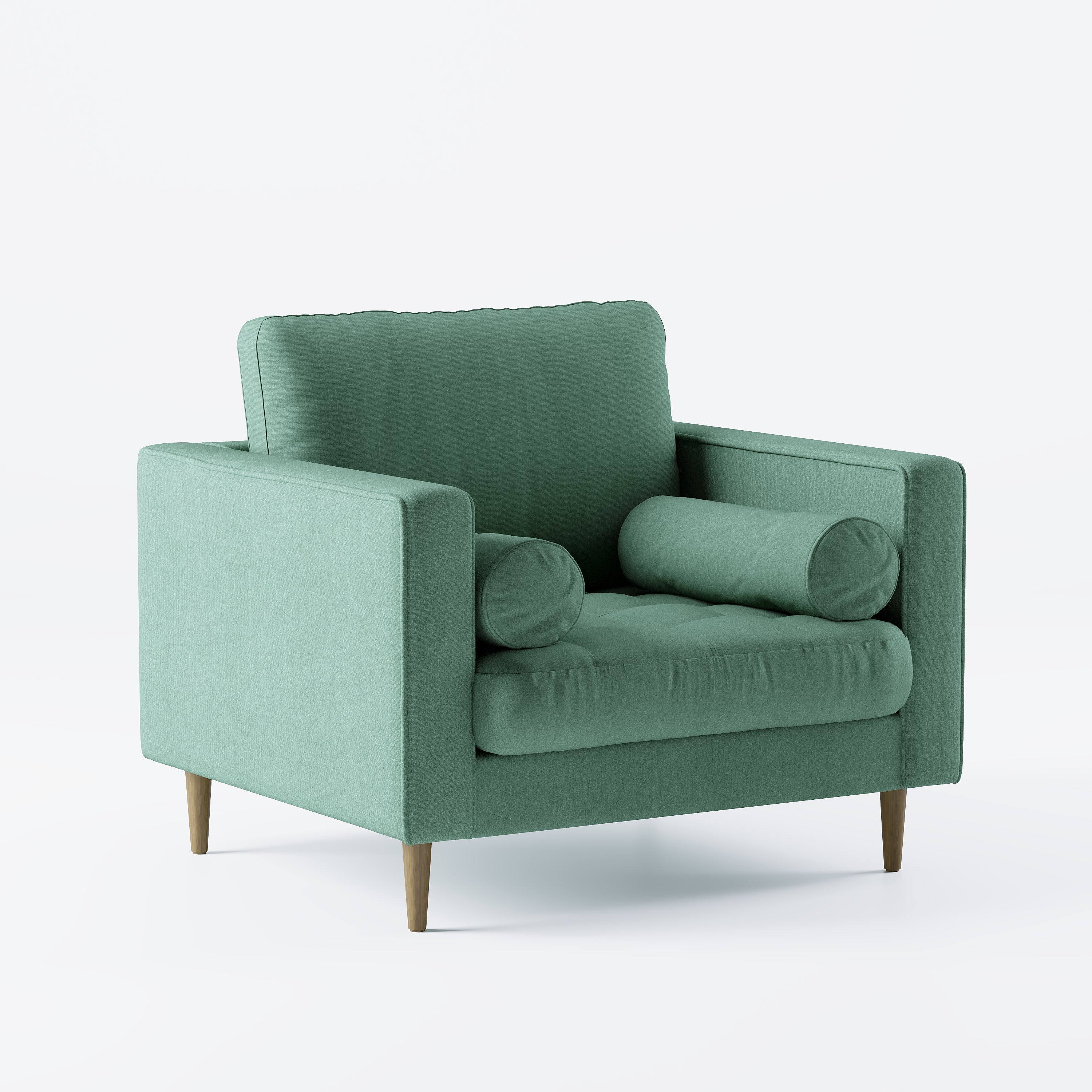 Palo Sofa T | Chair (3.5 feet length) | Tufted - Image 68