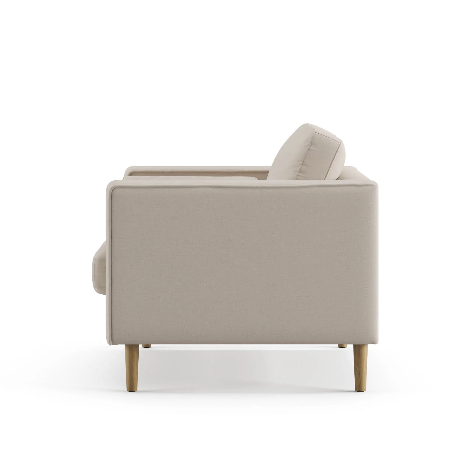 Palo Sofa T | Chair (3.5 feet length) | Tufted - Image 7