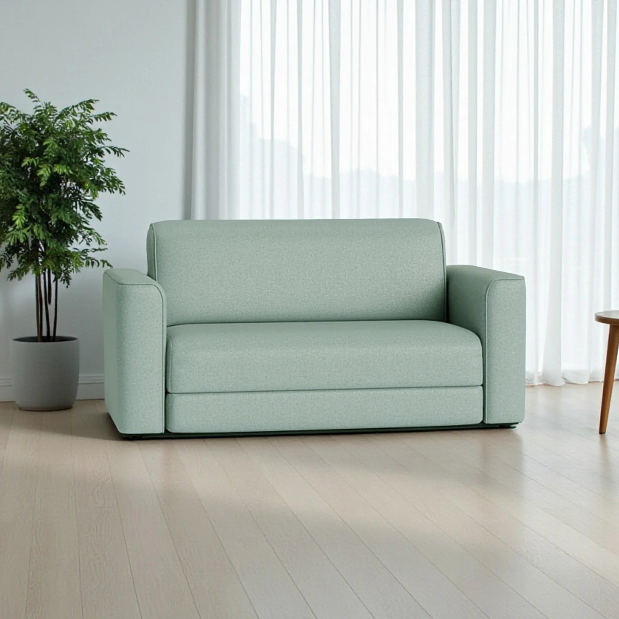 Porto Duo Sleeper Sofa | Sofa Cum Bed (6 Feet) - Image 12