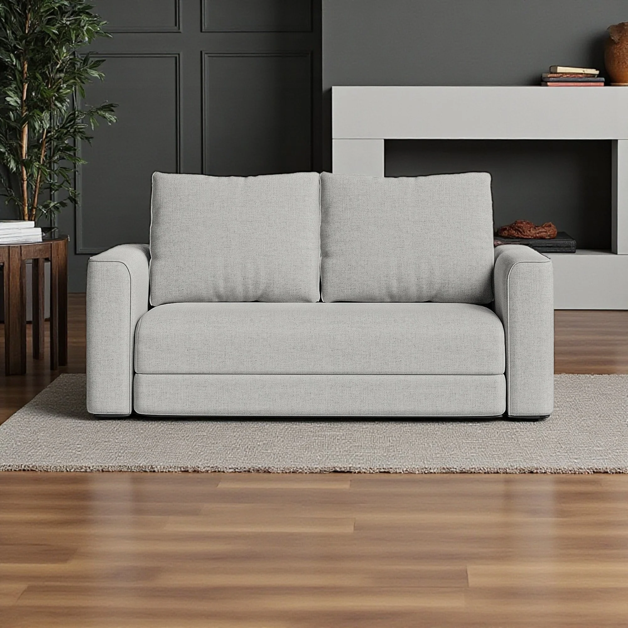 Porto Duo Sleeper Sofa | Sofa Cum Bed (6 Feet) - Image 18