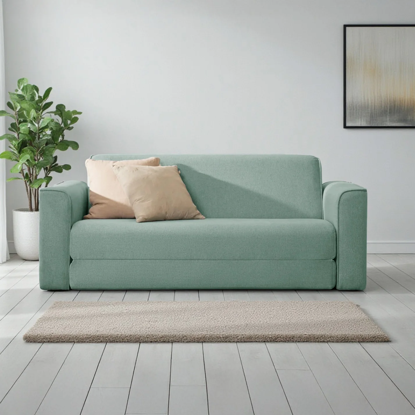 Porto Grande Sleeper Sofa | Sofa Cum Bed (6.5 Feet) - Image 11